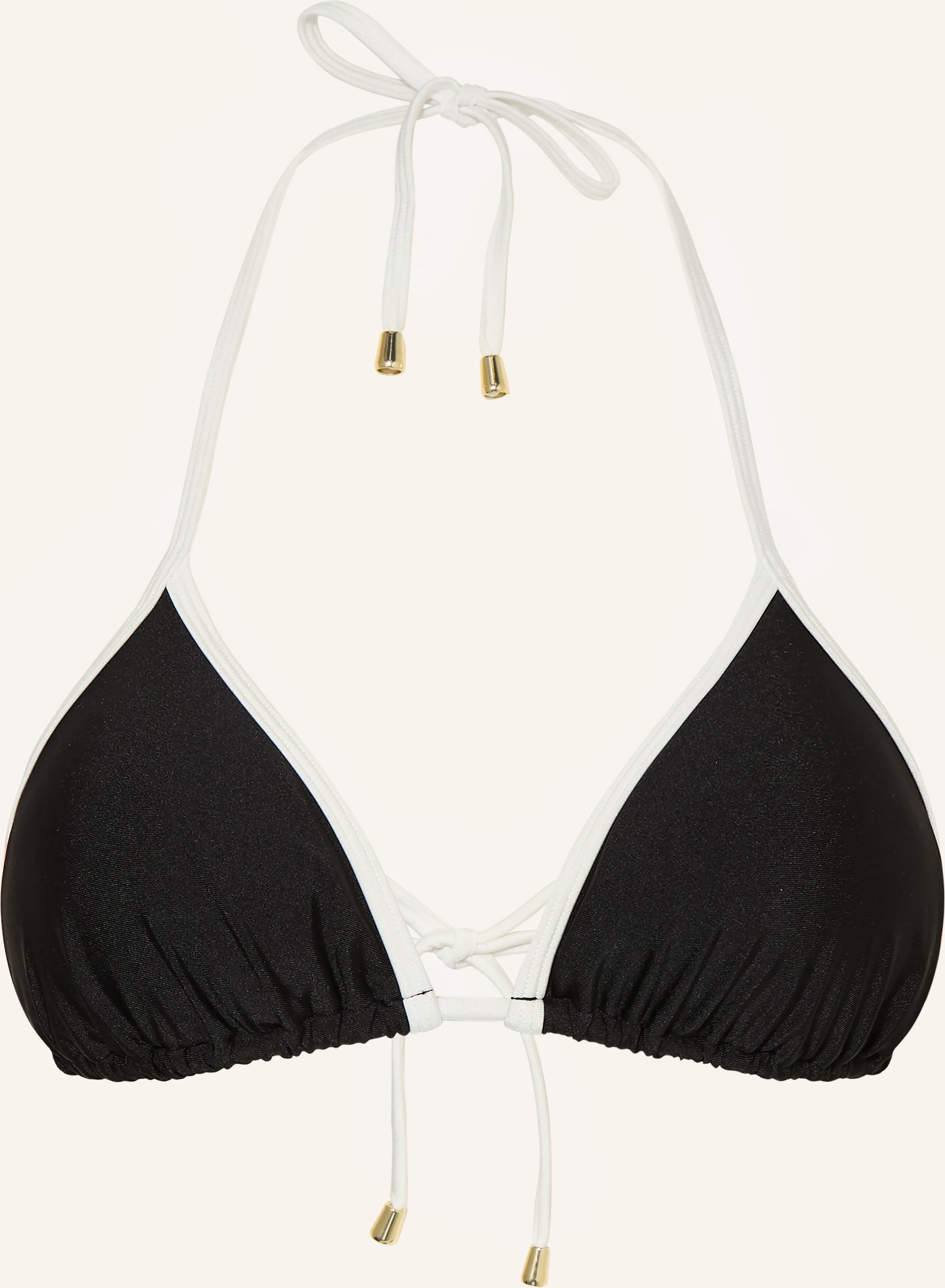 Mrs & Hugs Triangel-Bikini-Top schwarz