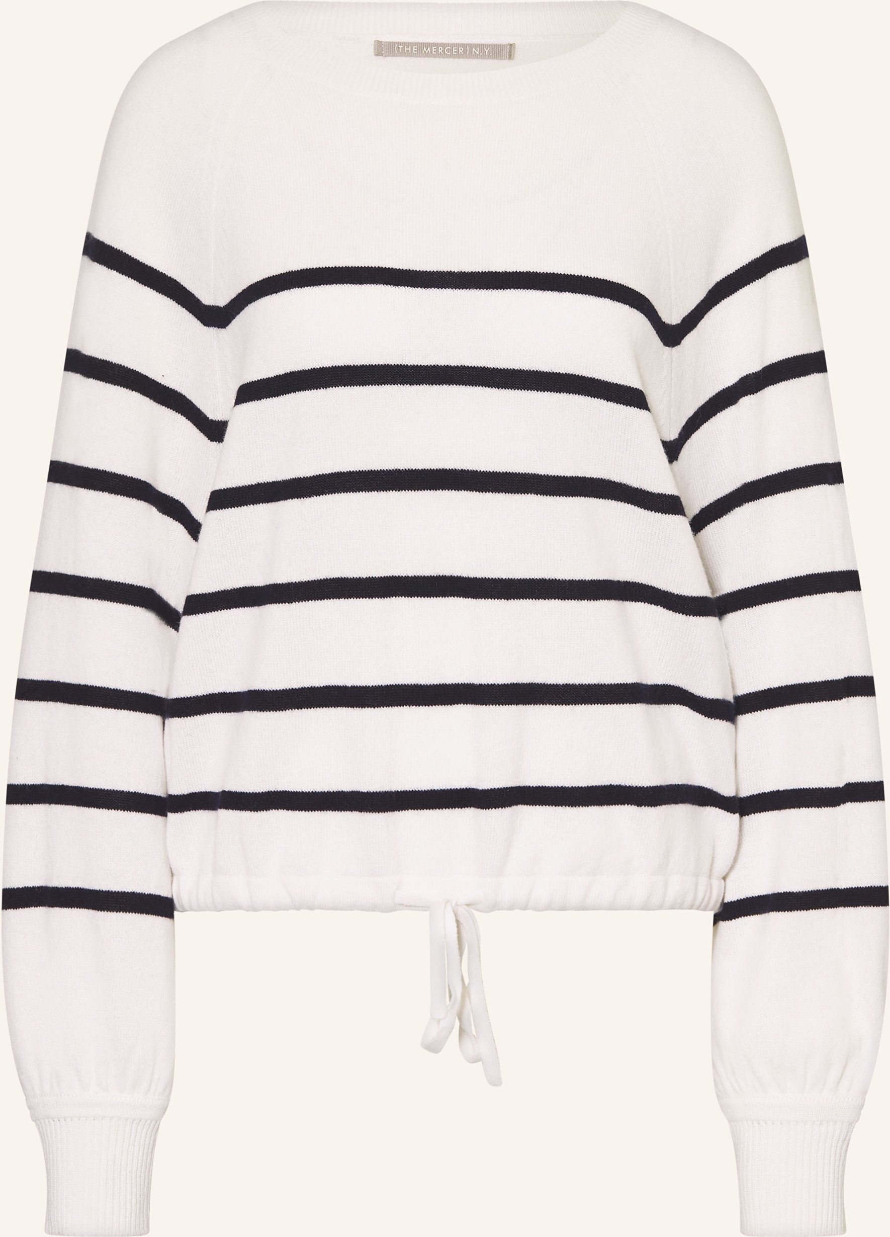 (The Mercer) N.Y. Cashmere-Pullover weiss