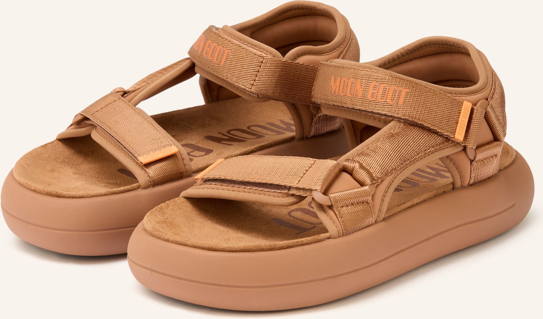 Moon Boot Plateau-Sandalen Mb Super Sandal braun
