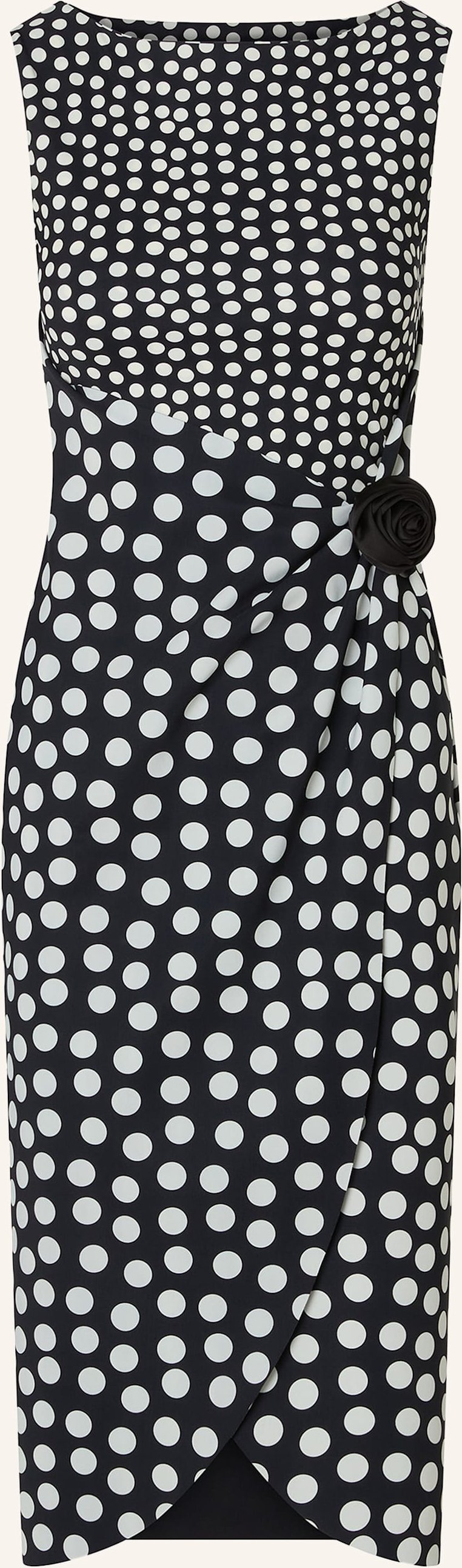 Chiara Boni La Petite Robe Kleid Gekan schwarz