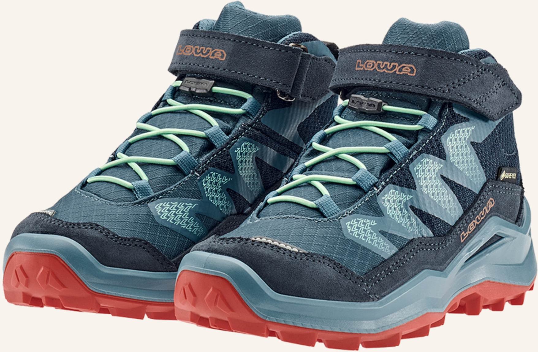 Thumbnail - Lowa Outdoor-Schuhe Maddox Pro Gtx Mid Vc Jr blau