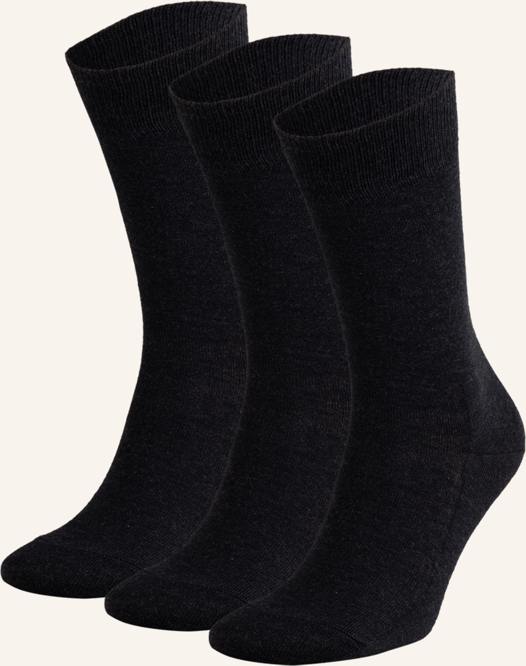 Falke 3er-Pack Strümpfe Family grau