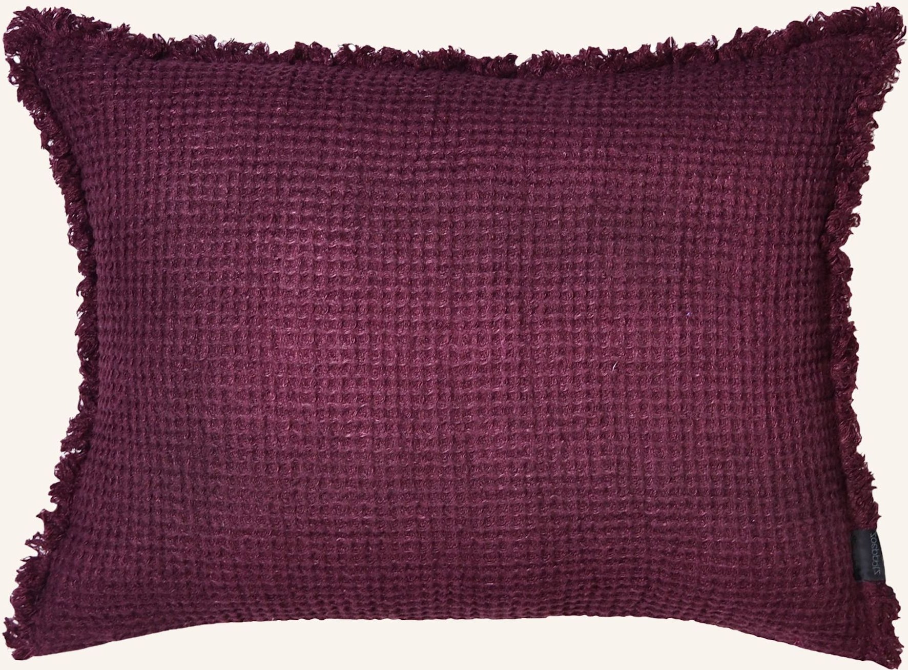 Zoeppritz Dekokissenhülle Honeybee Aus Leinen rot