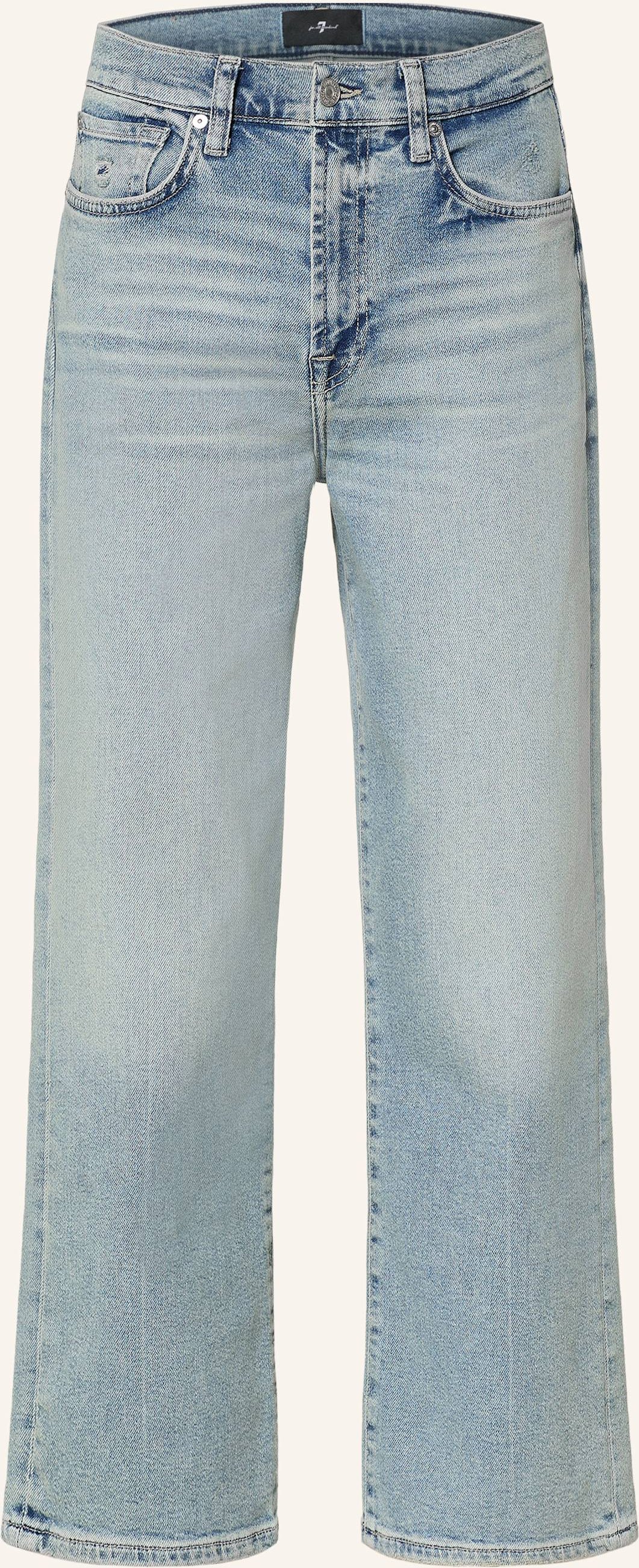 7 For All Mankind Straight Jeans Cropped Alexa weiss