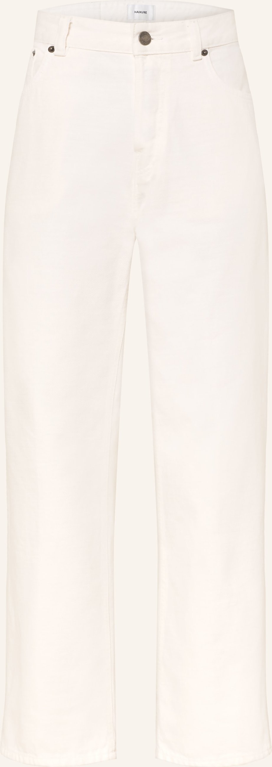 Haikure Straight Jeans Betty Bull weiss