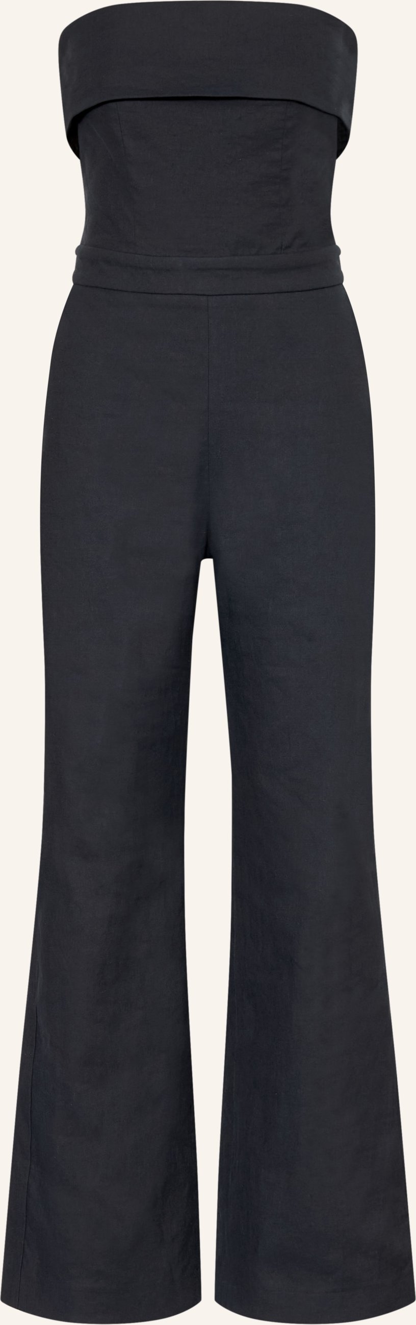 Ba&Sh Off-Shoulder-Jumpsuit Cenelia Mit Leinen blau