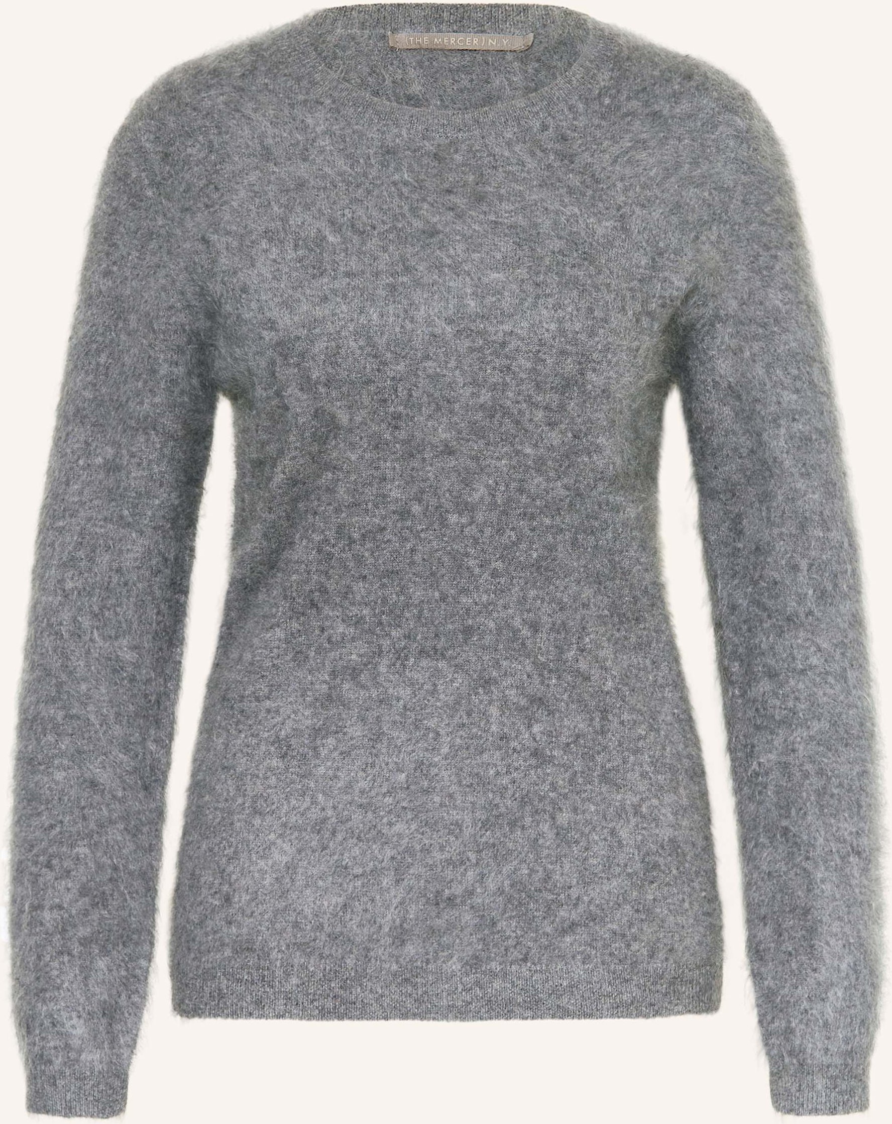 (The Mercer) N.Y. Cashmere-Pullover grau