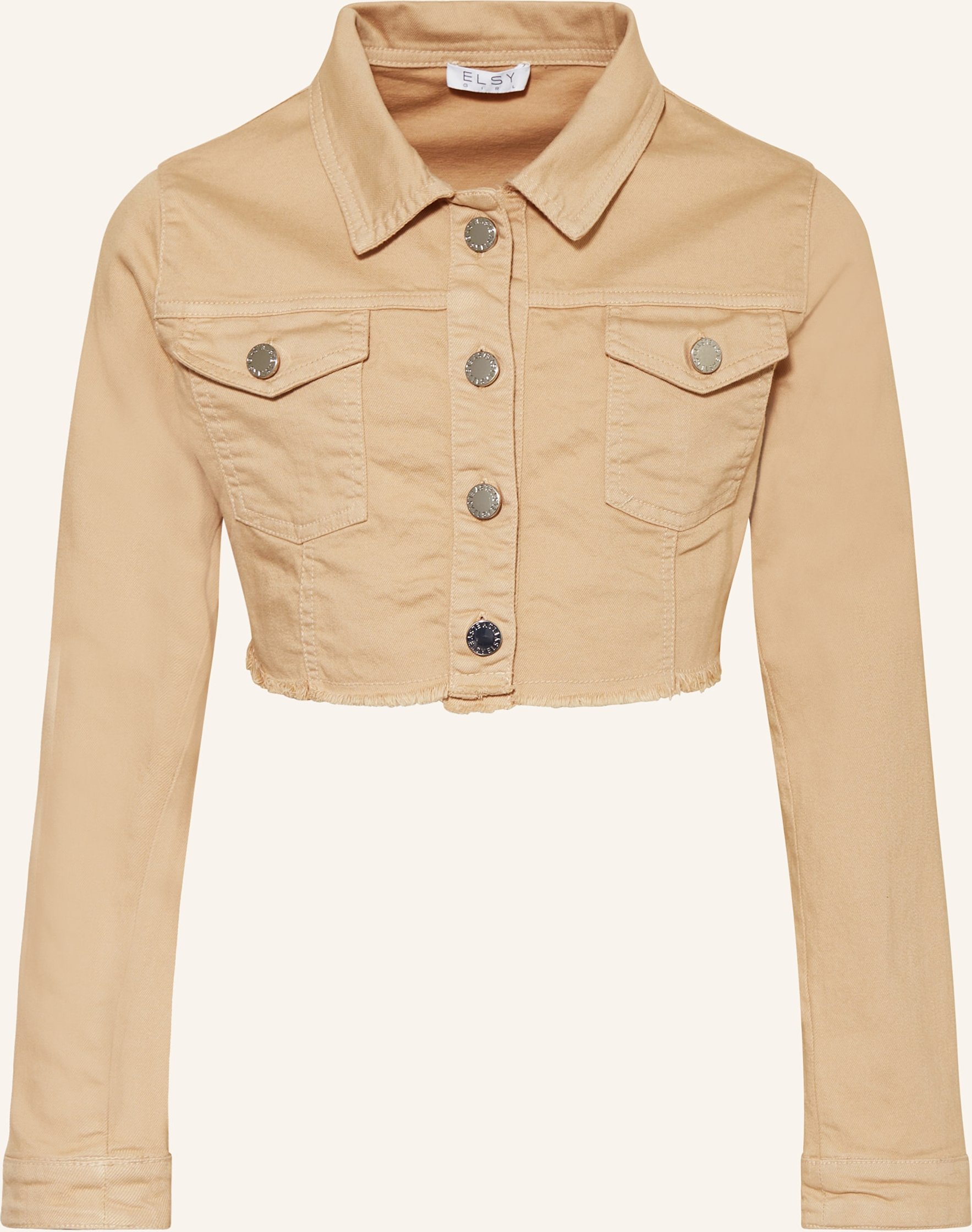 Elsy Cropped-Jacke Ludo beige