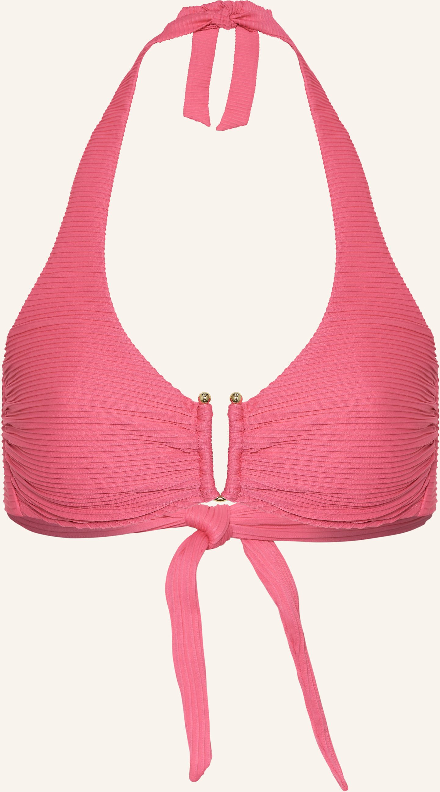 Heidi Klein Bügel-Bikini-Top Tulum pink