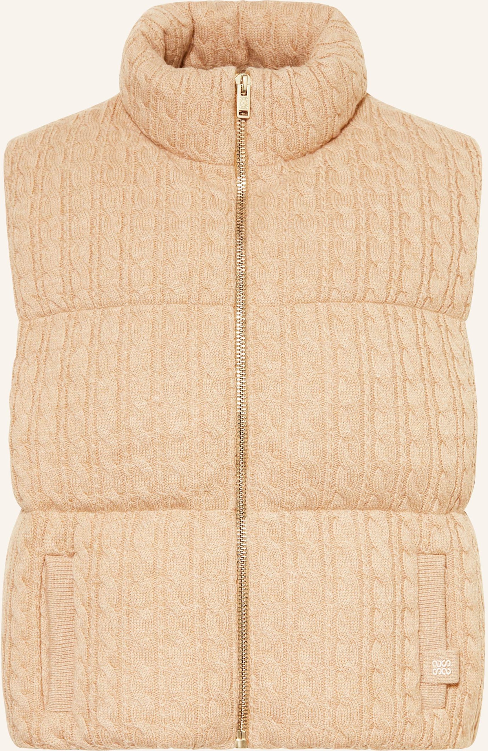 Sandro Strickweste beige