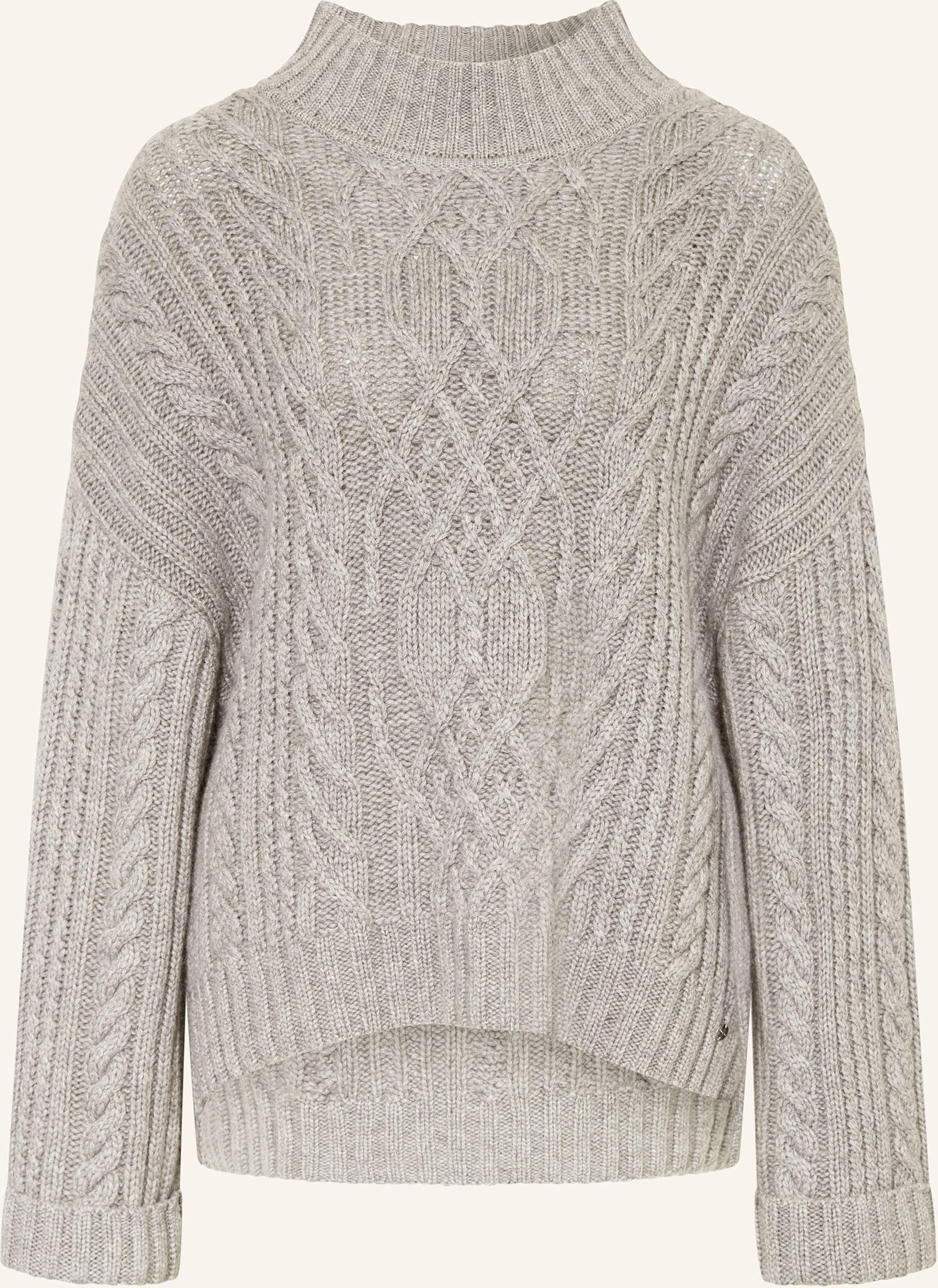 Thumbnail - Marc Cain Oversized-Pullover Mit Cashmere grau