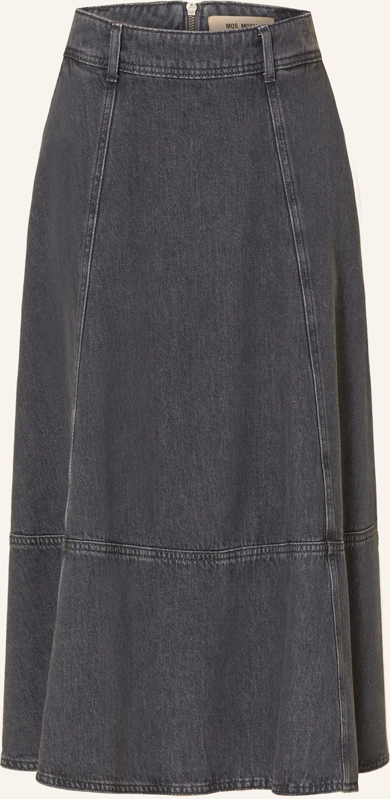 Mos Mosh Jeansrock Mmcynthia grau