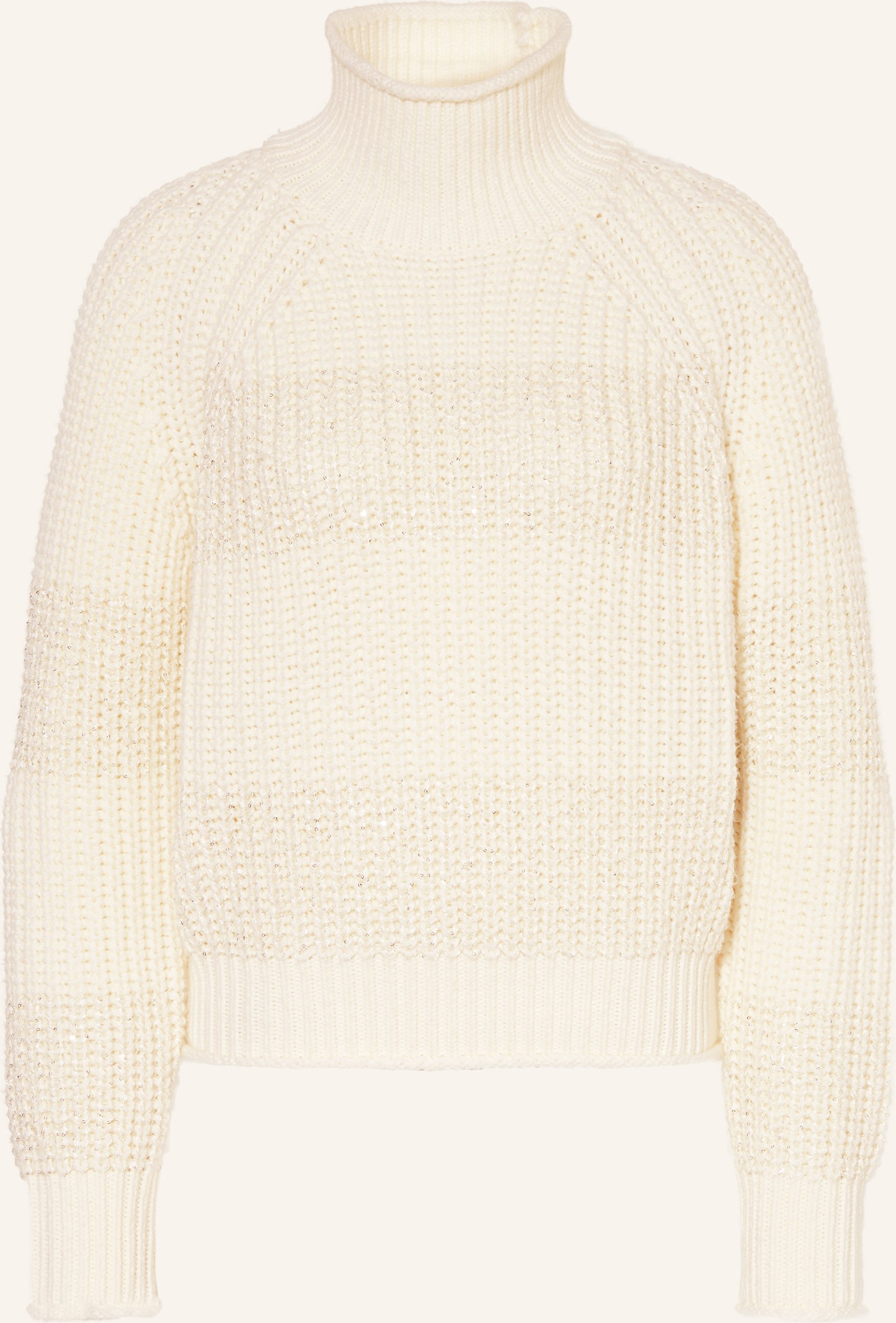 Thumbnail - Marc Aurel Pullover Mit Pailletten weiss
