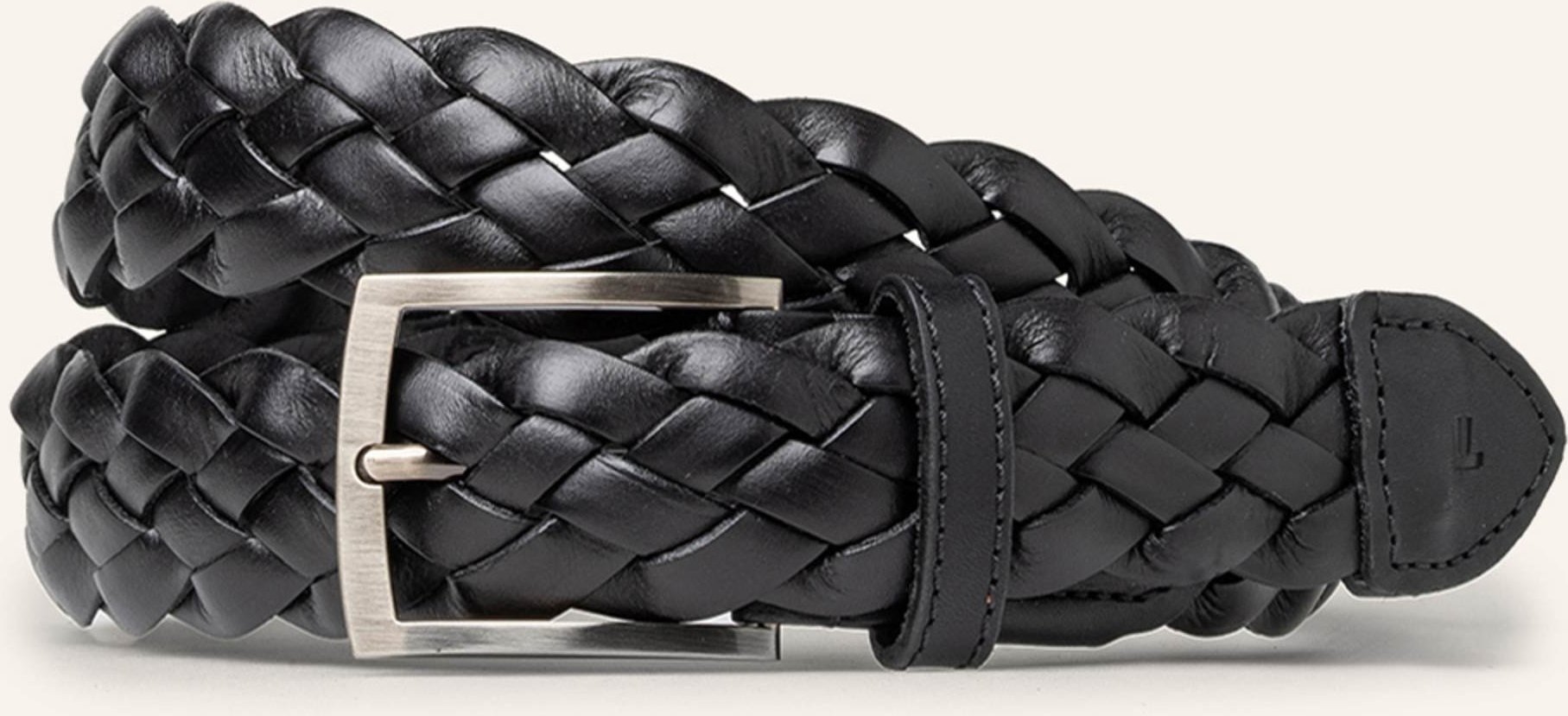 Floris Van Bommel Gürtel De Belter 37 schwarz