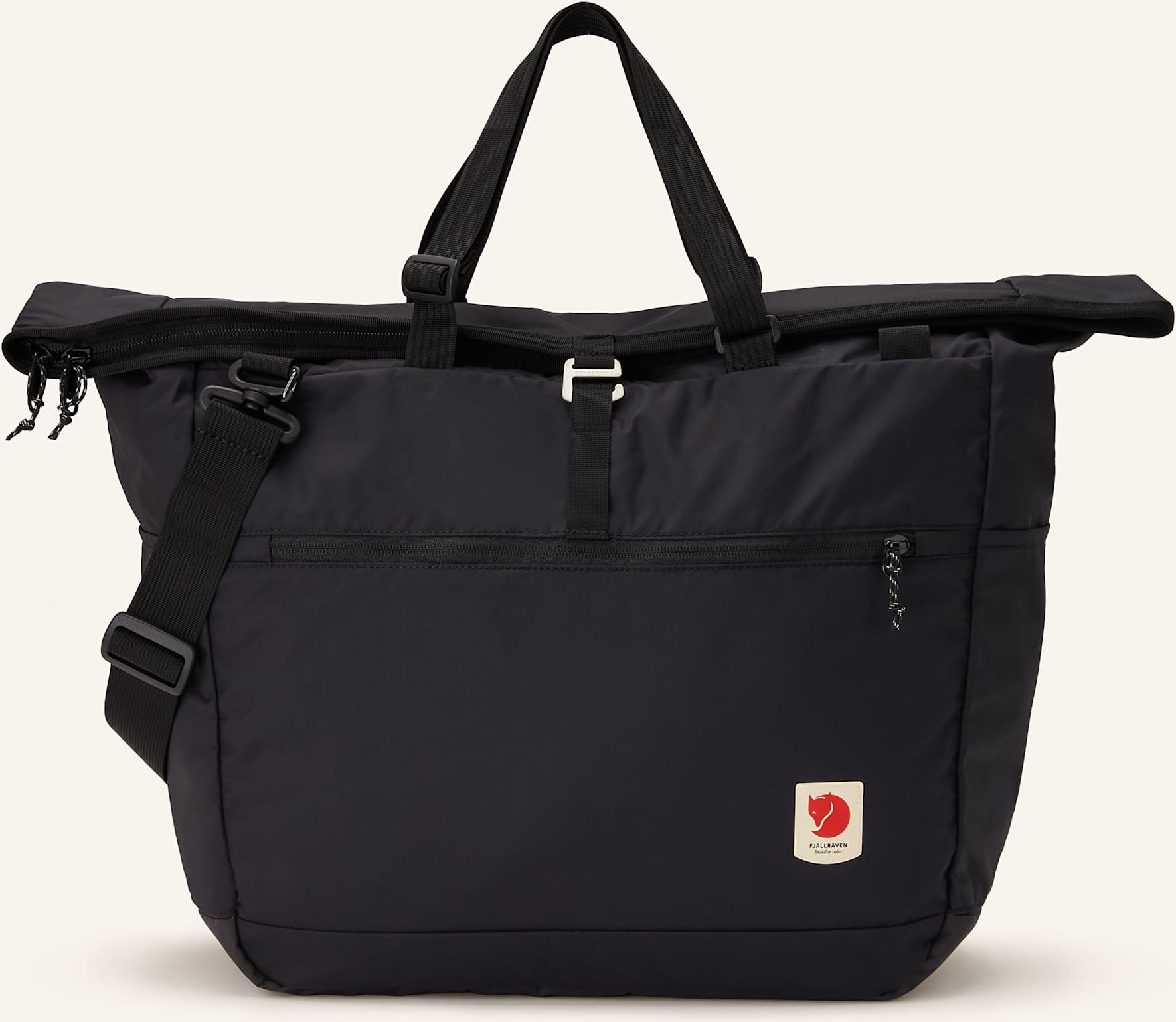 Fjällräven Schultertasche schwarz