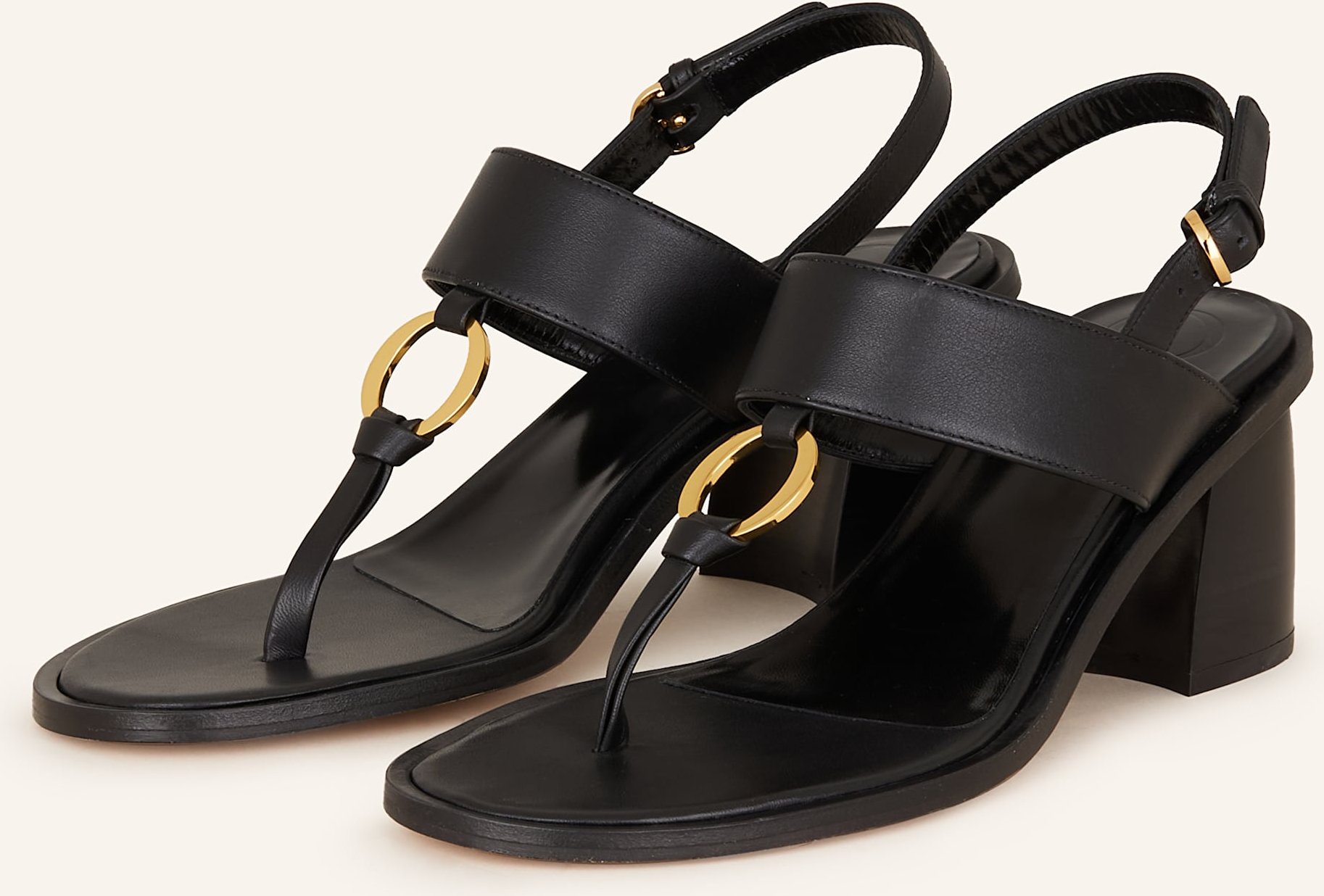 Odissì Zehentrenner schwarz