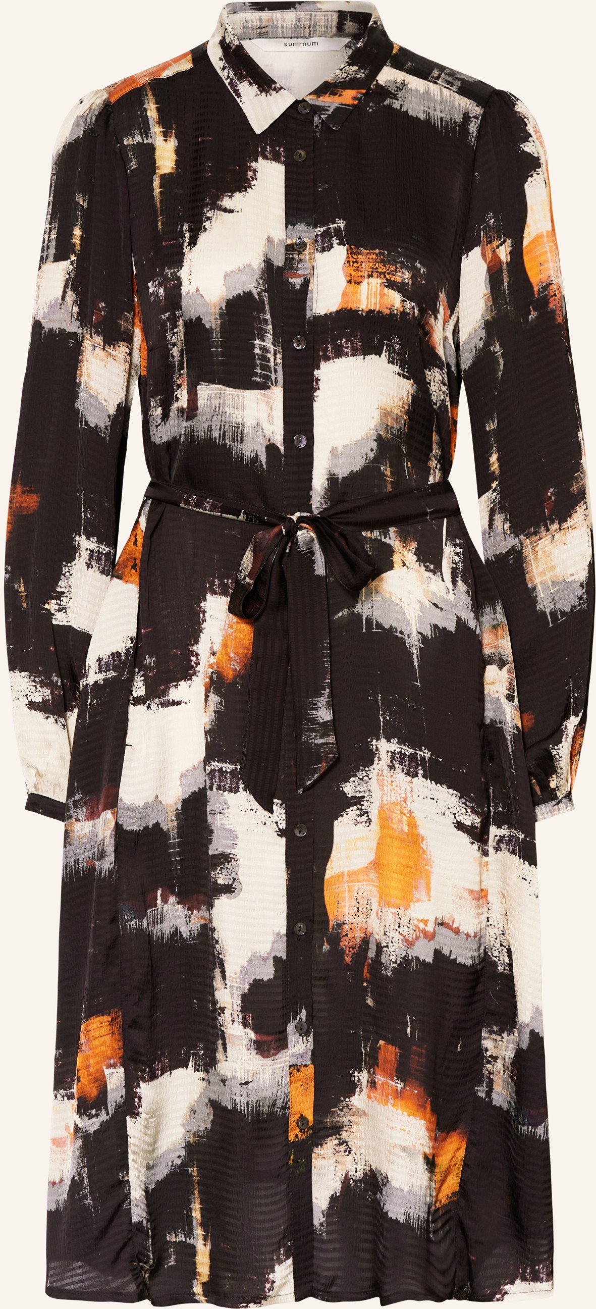 Summum Woman Hemdblusenkleid schwarz