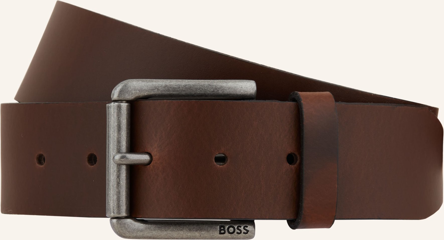 Boss Ledergürtel Joris braun