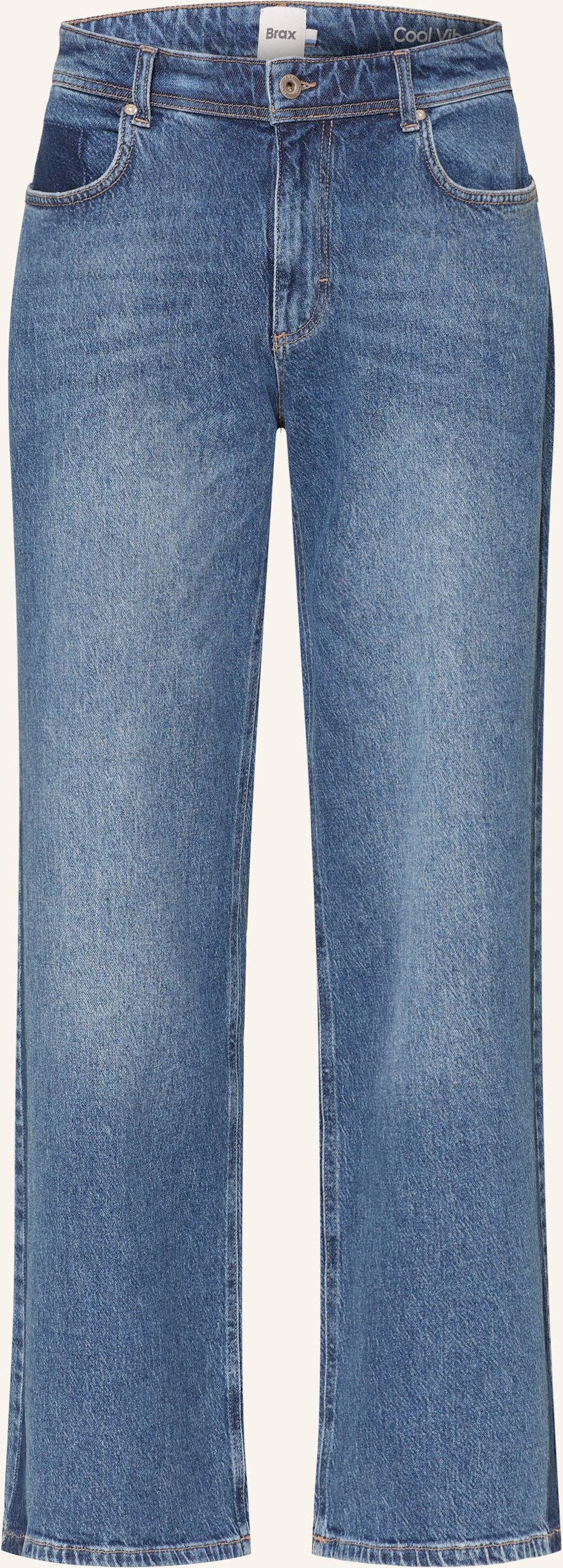 Brax Wide Leg Jeans Morgan blau