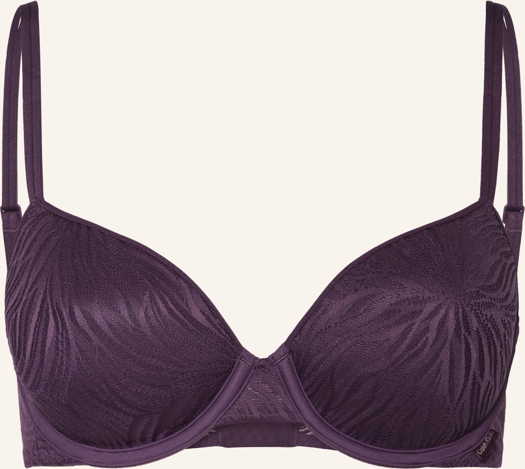 Calvin Klein Schalen-Bh Sheer Marquisette lila