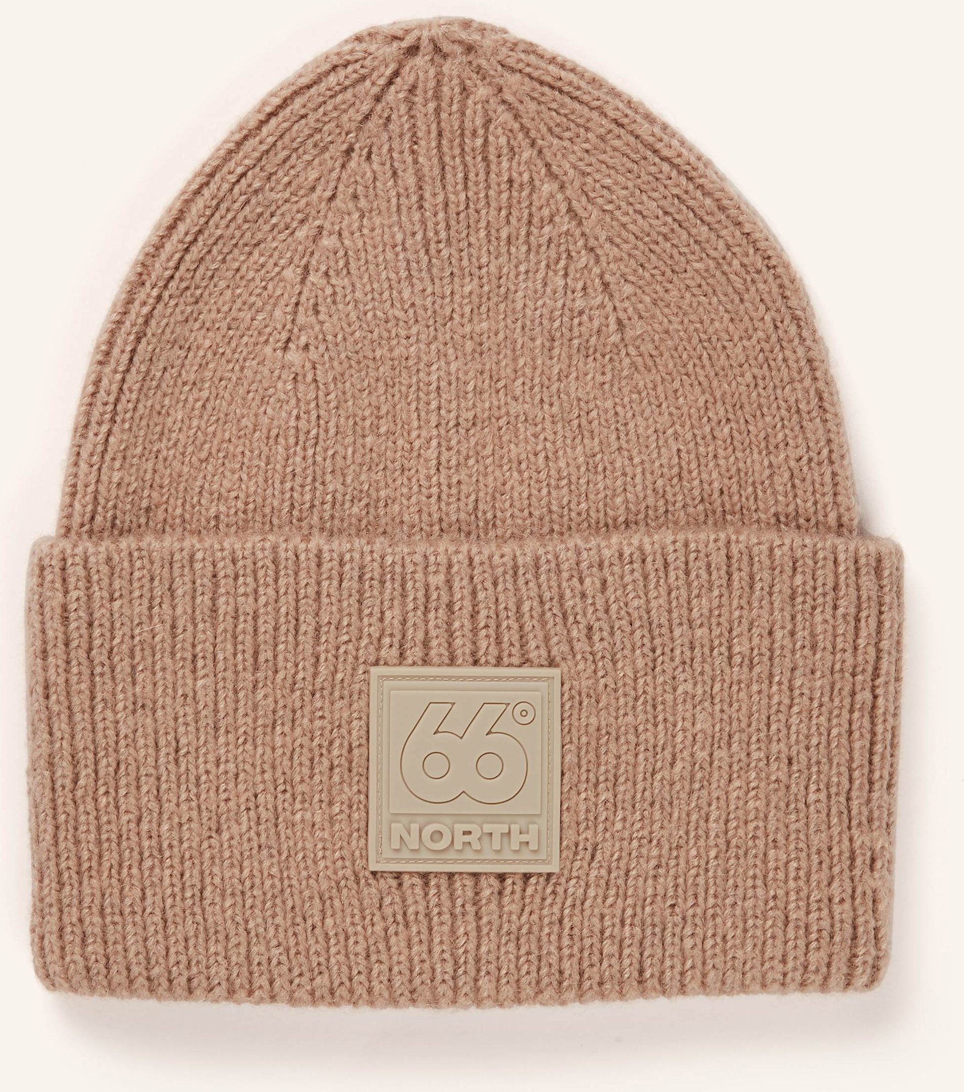 Thumbnail - 66°North Mütze Brimholar Mit Mohair beige