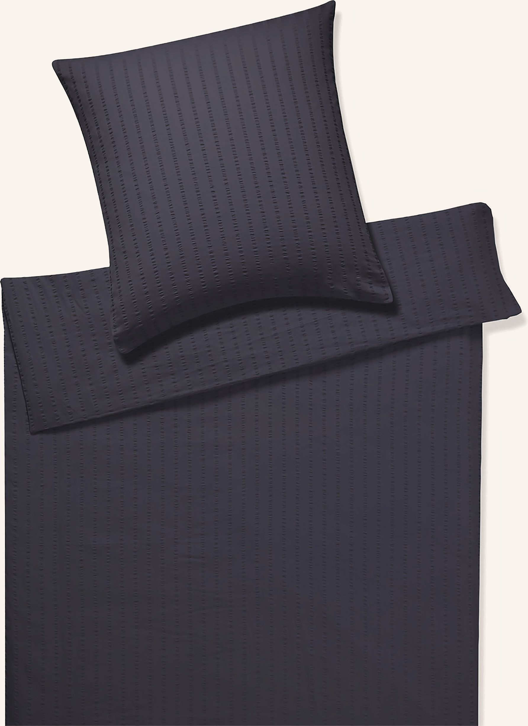 Elegante Bettwäsche grau