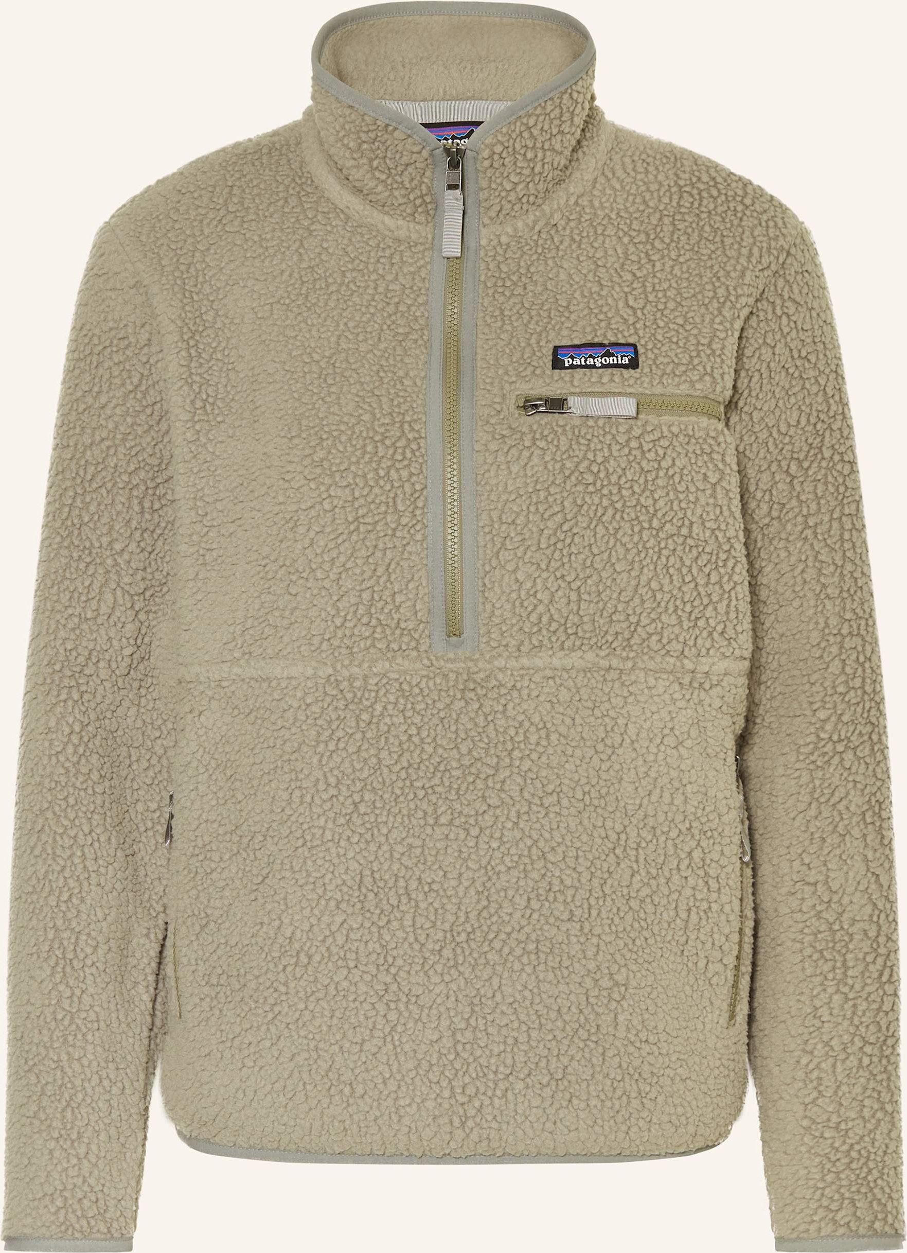 Thumbnail - Patagonia Fleece-Troyer Retro Pile Marsupial gruen