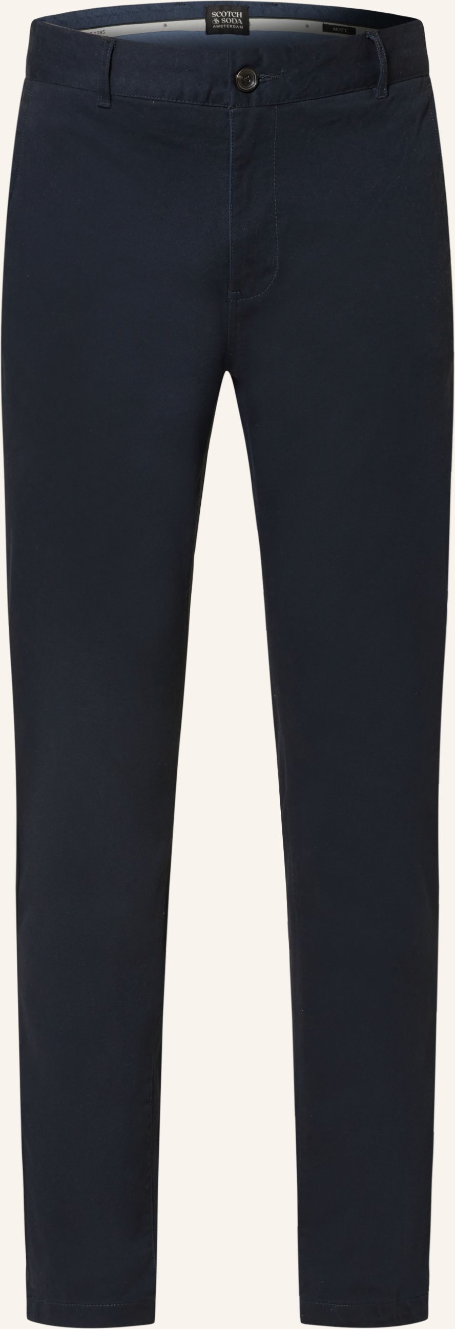 Thumbnail - Scotch & Soda Chino Core Super Slim Fit blau