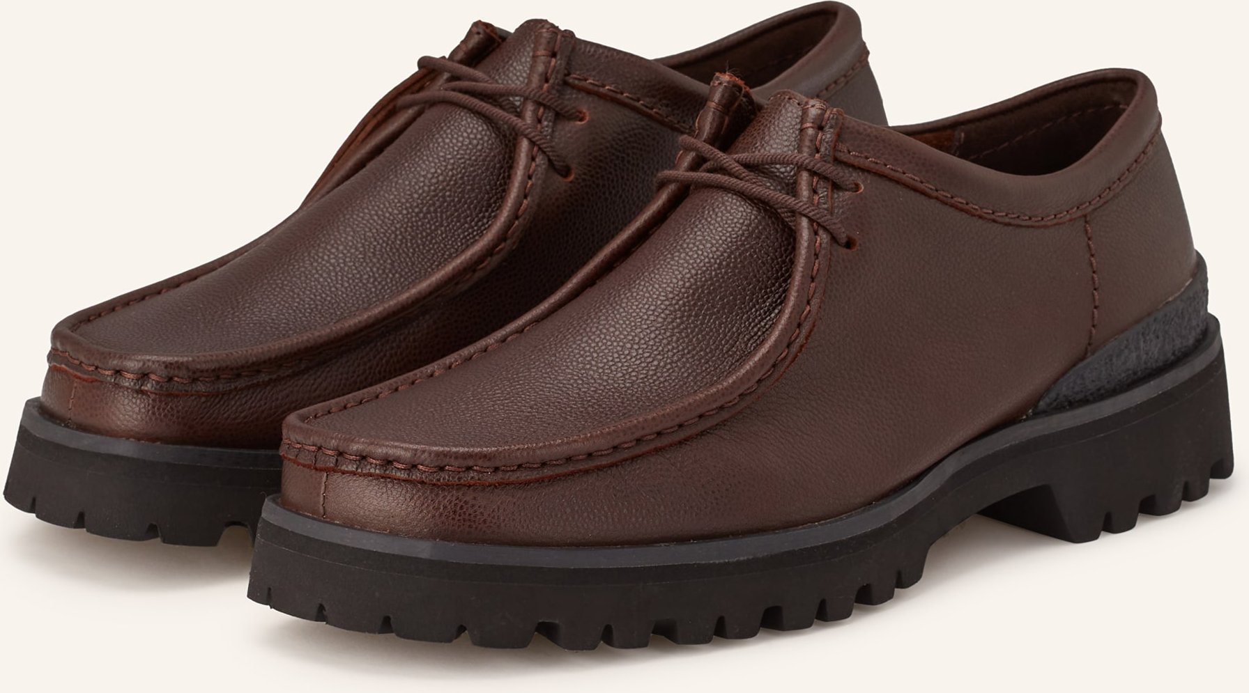 Clarks Originals Schnürer Walla Yukoner braun