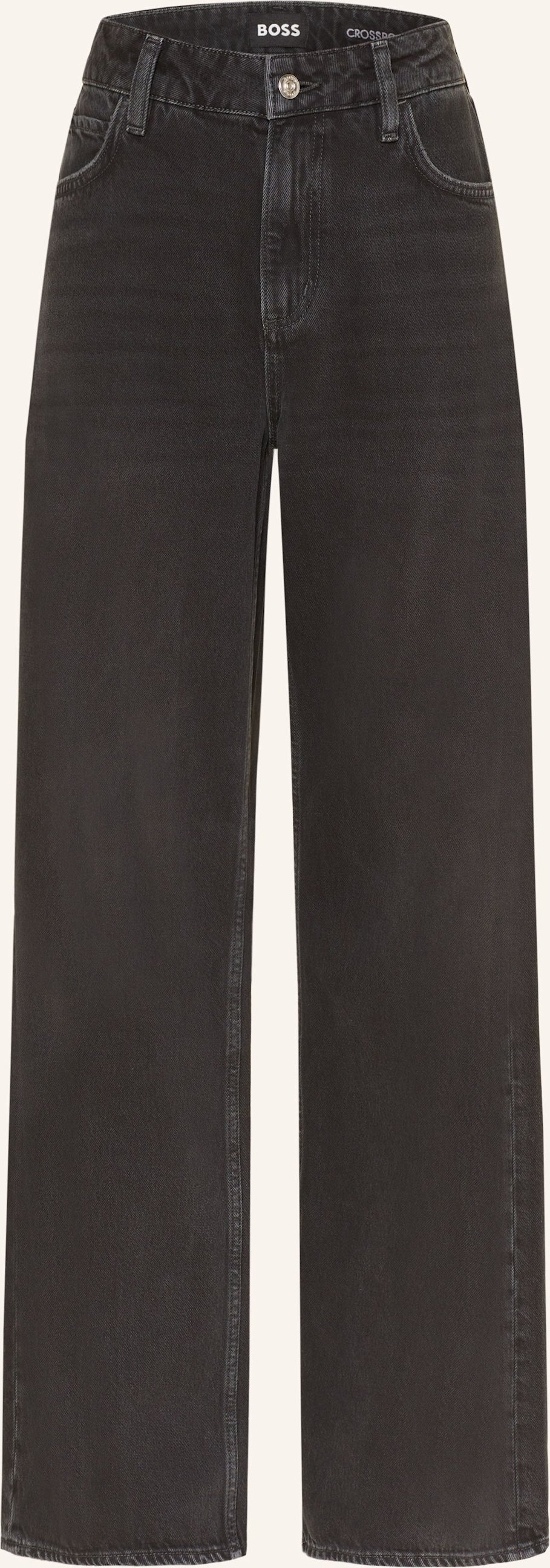 Boss Boyfriend Jeans Crossroad schwarz