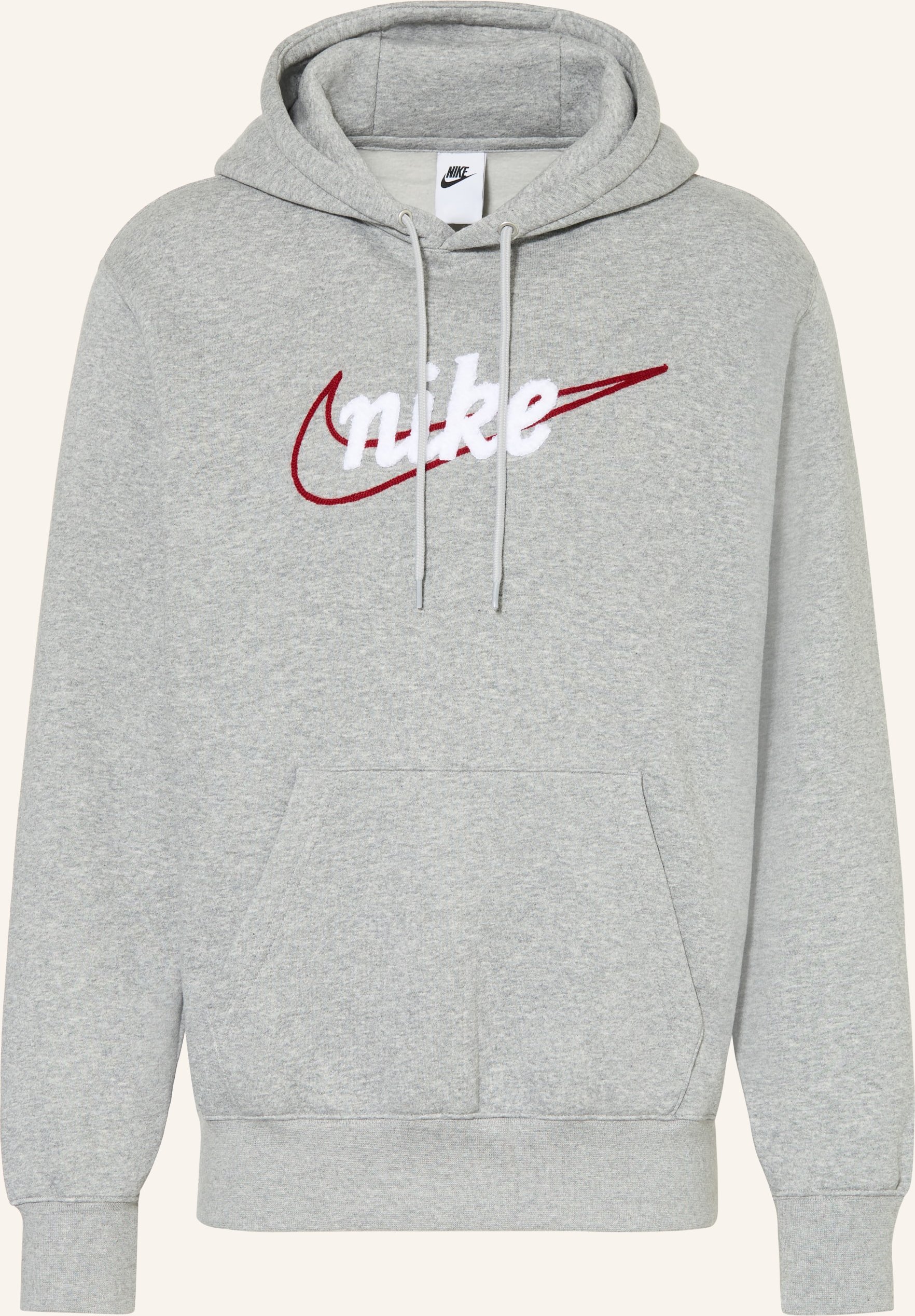 Nike Hoodie Club grau