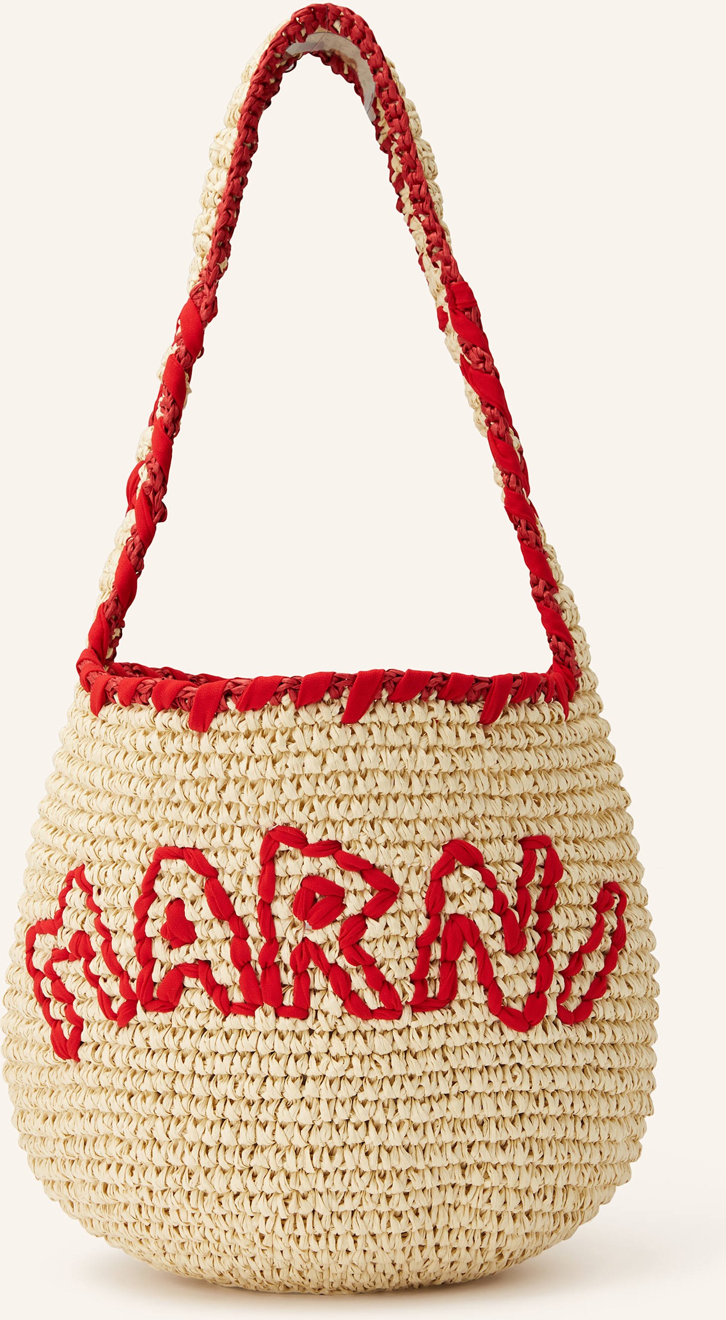 Marni Strandtasche rot