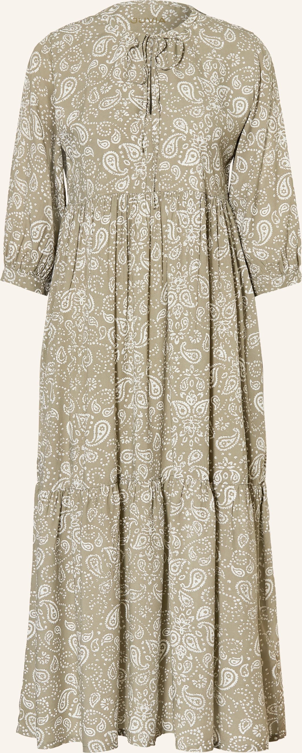 Juvia Kleid Malou Mit 3/4-Arm gruen