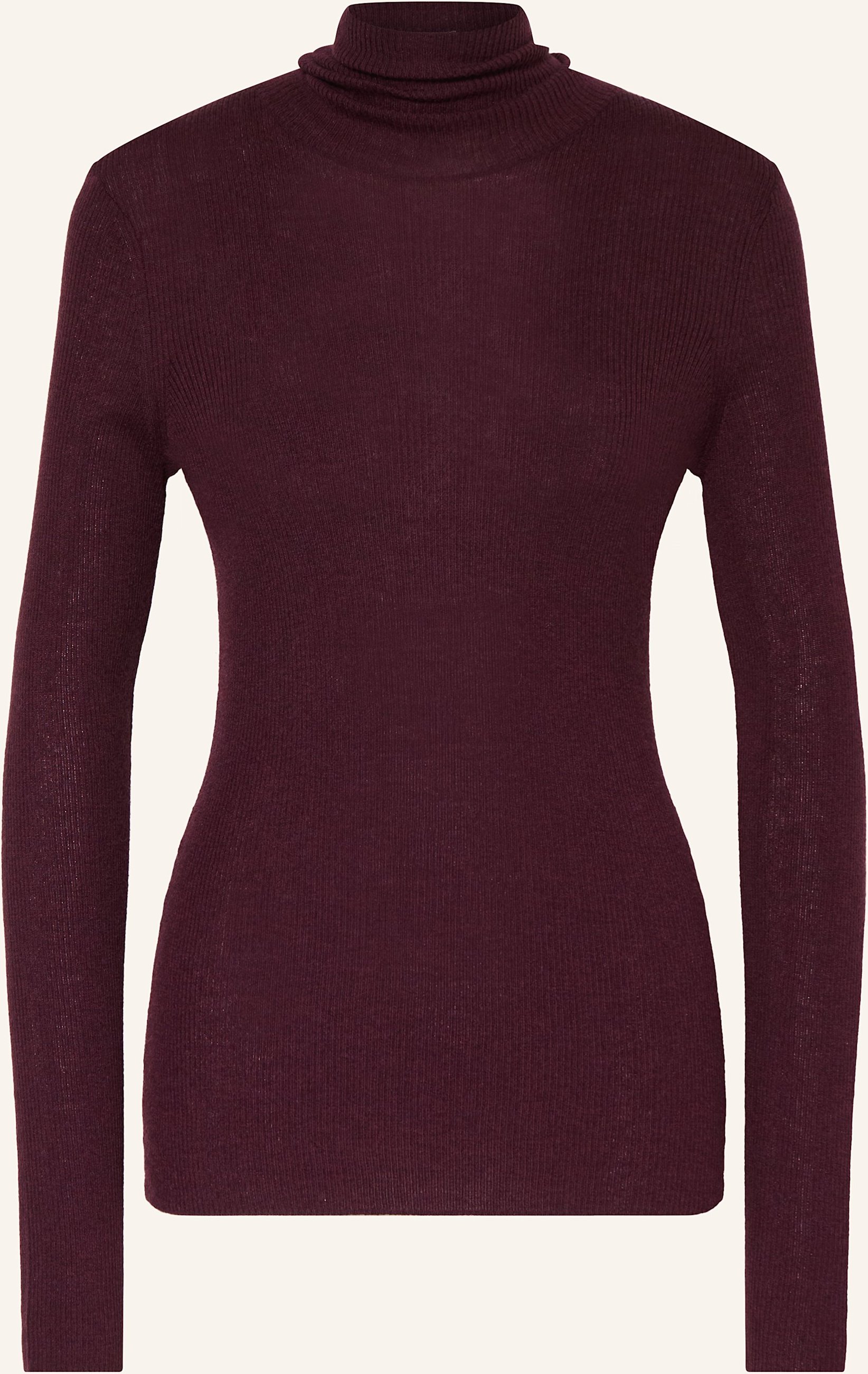 Maje Rollkragenpullover rot