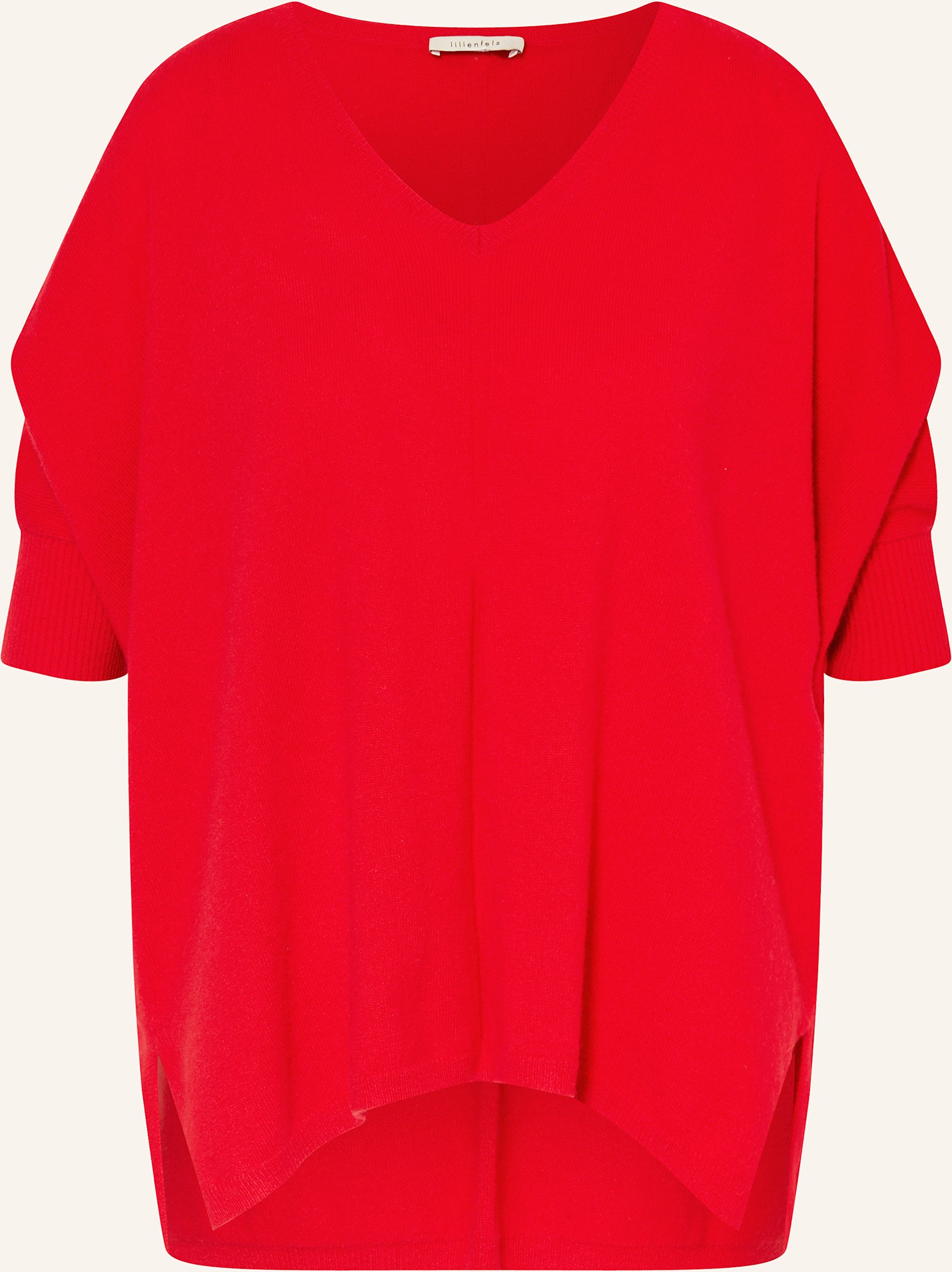 Thumbnail - Lilienfels Oversized-Pullover Aus Cashmere rot