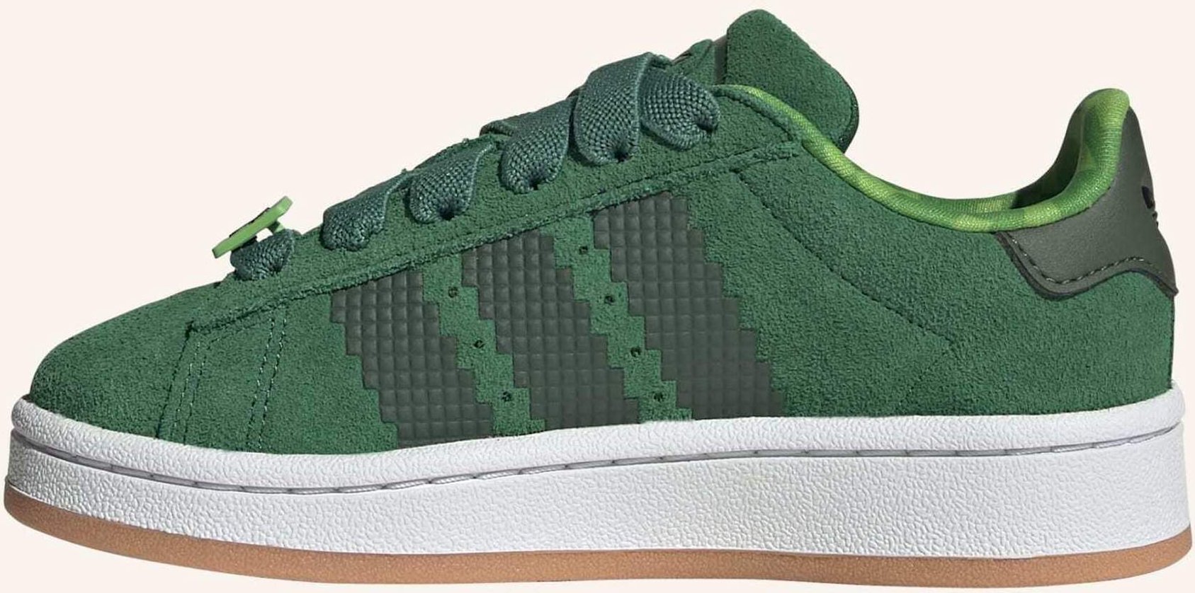 Thumbnail - Adidas Originals Kinderschuh Campus 00s Comfort Closure Elastic Lace X Minecraft Kids gruen