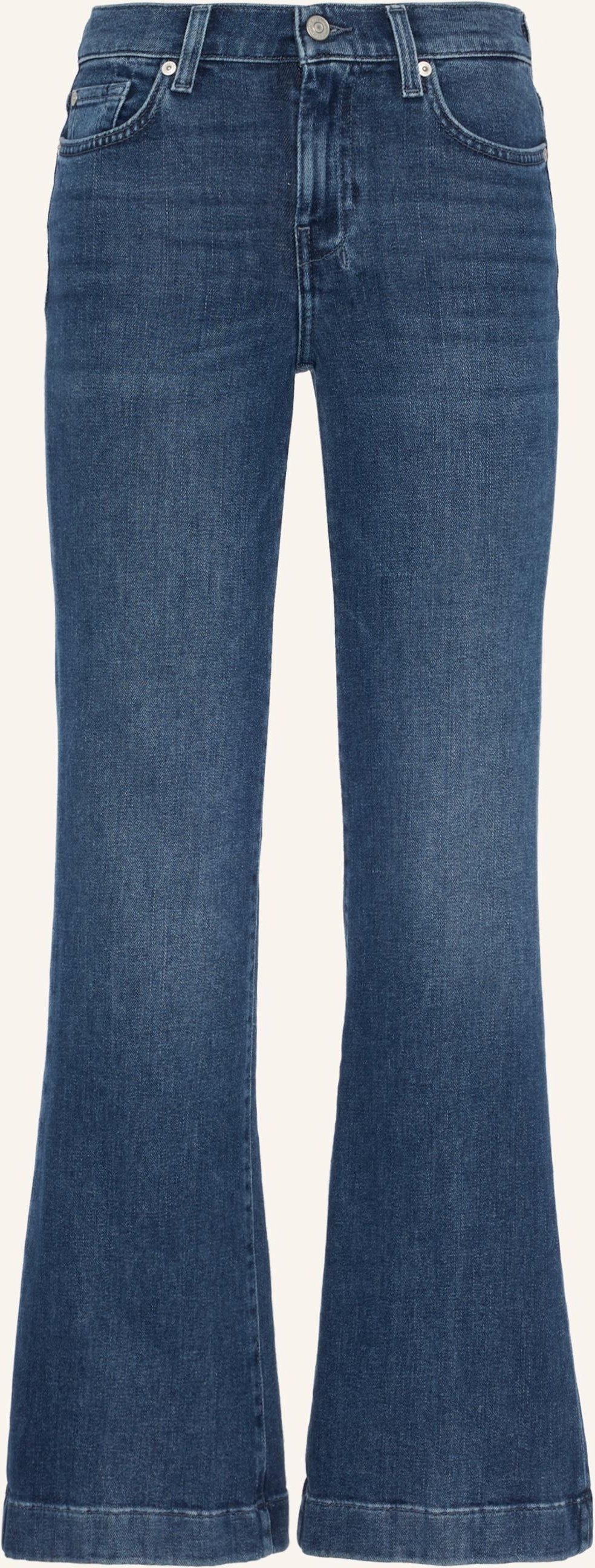 7 For All Mankind Jeans Flare Flare Fit blau