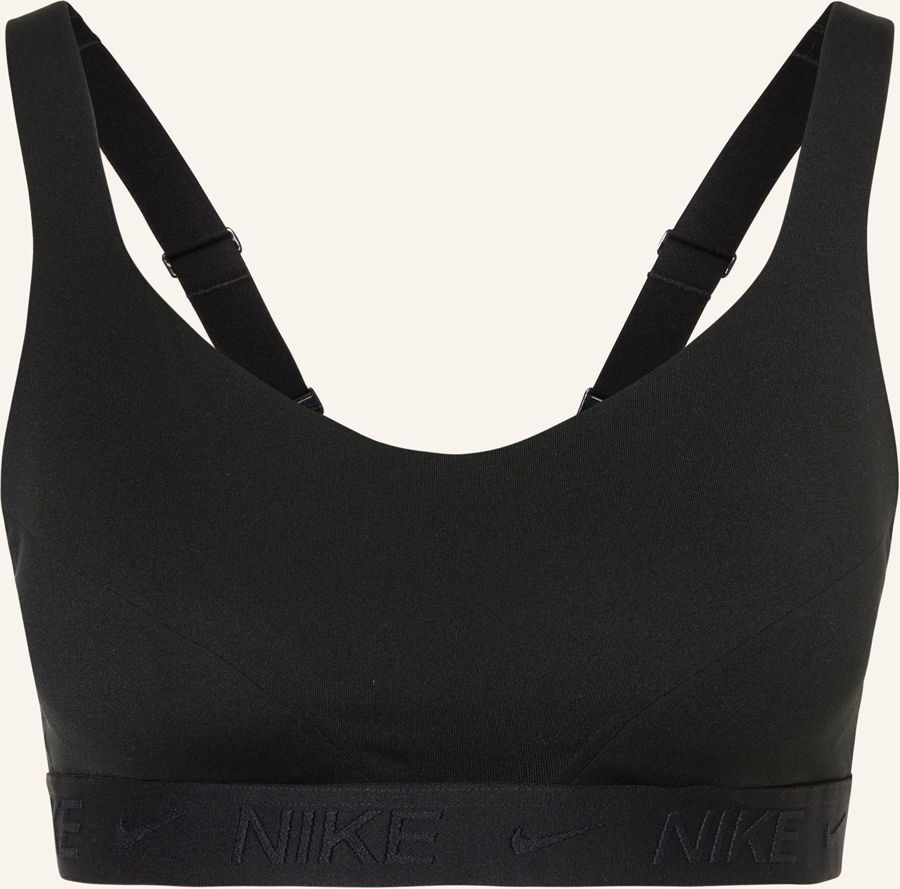 Nike Sport-Bh Indy schwarz