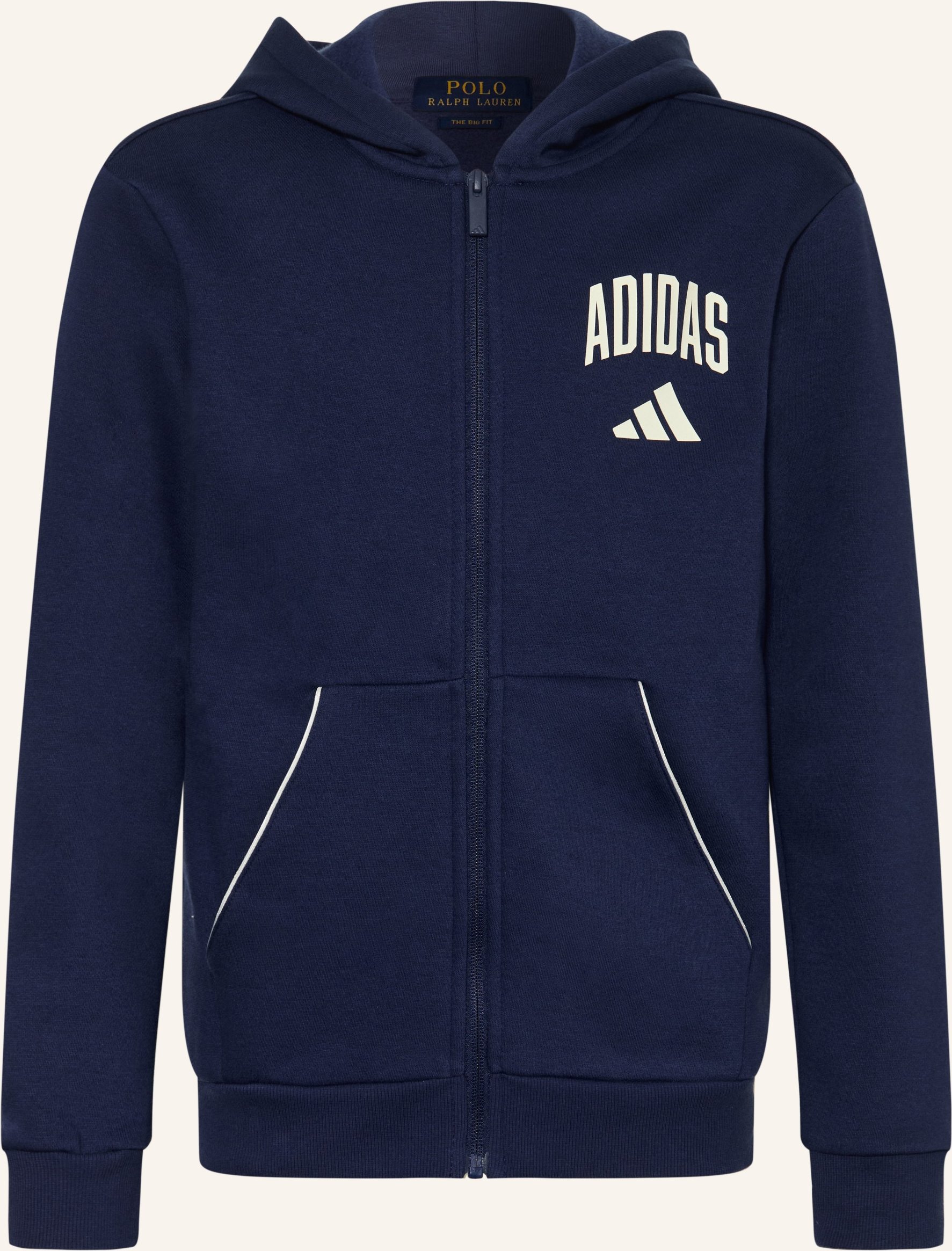 Adidas Sweatjacke blau