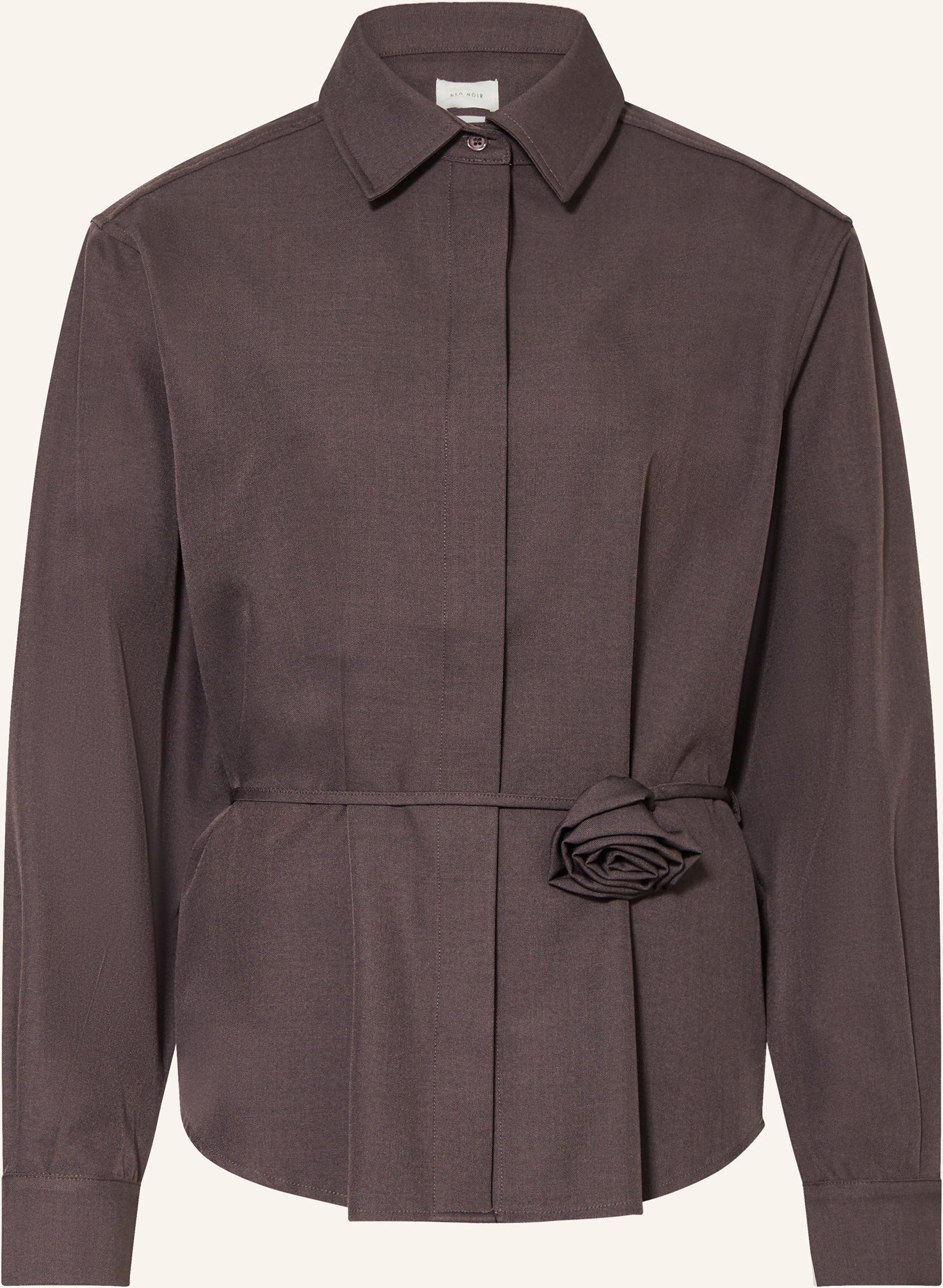 Neo Noir Hemdbluse Waldis Rose braun