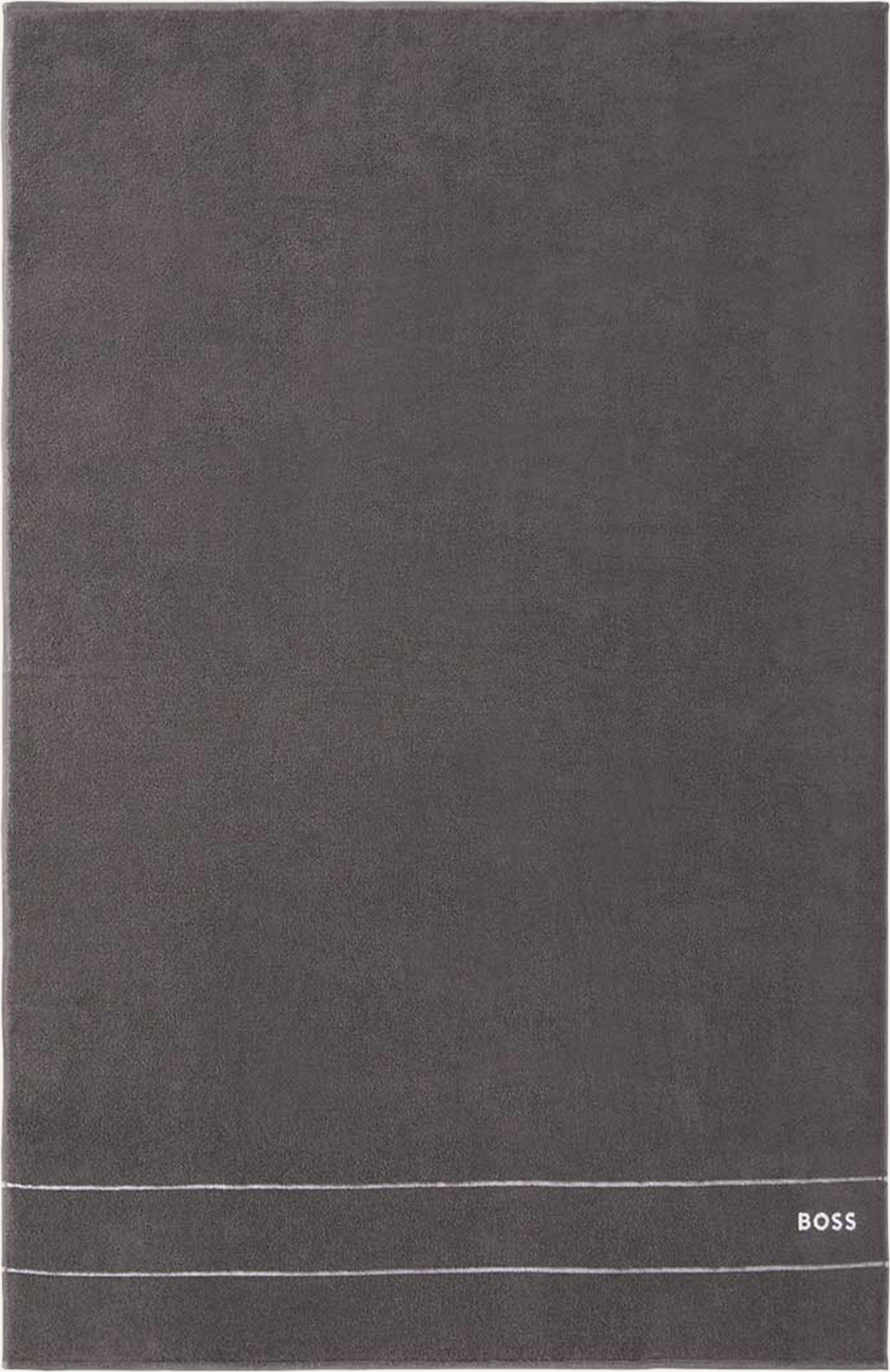 Boss Badetuch Plain grau