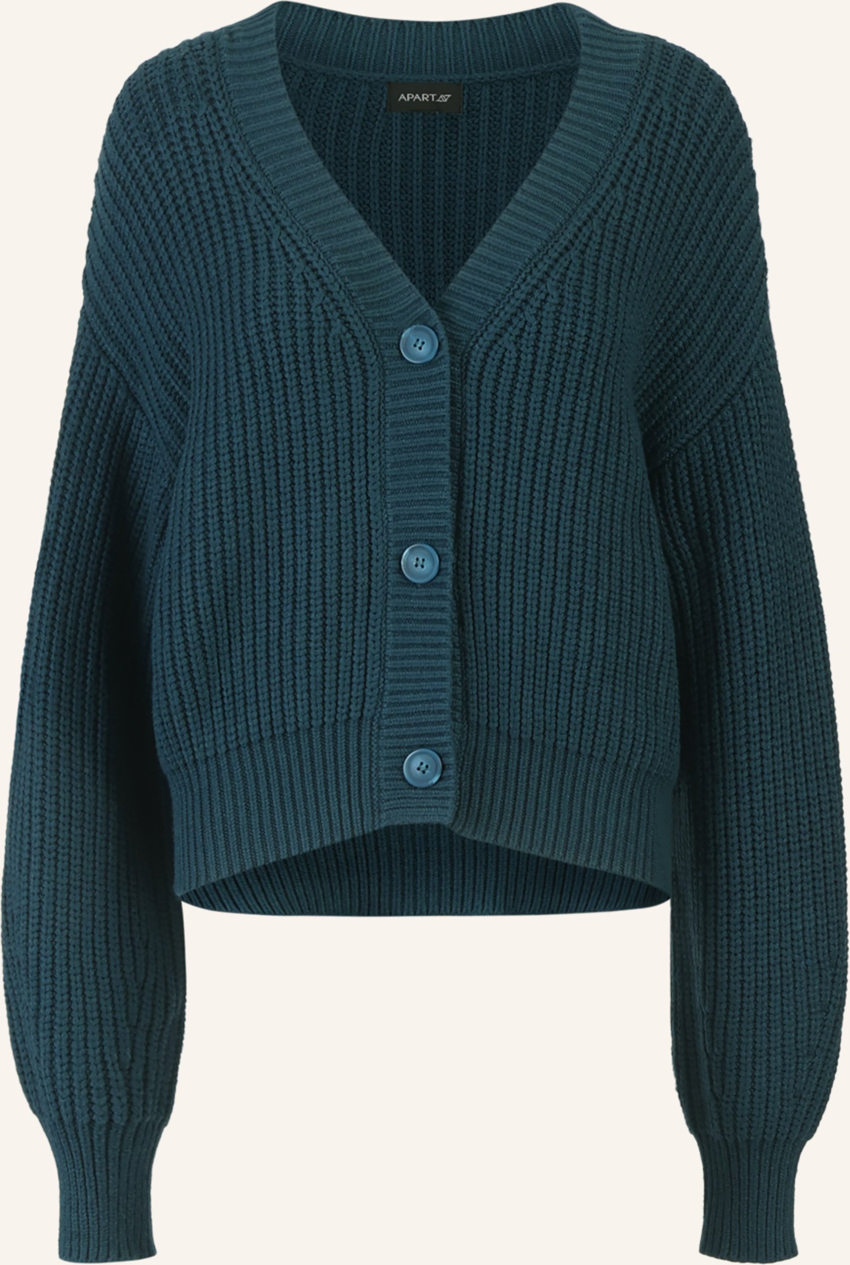 Apart Oversized Strickjacke gruen