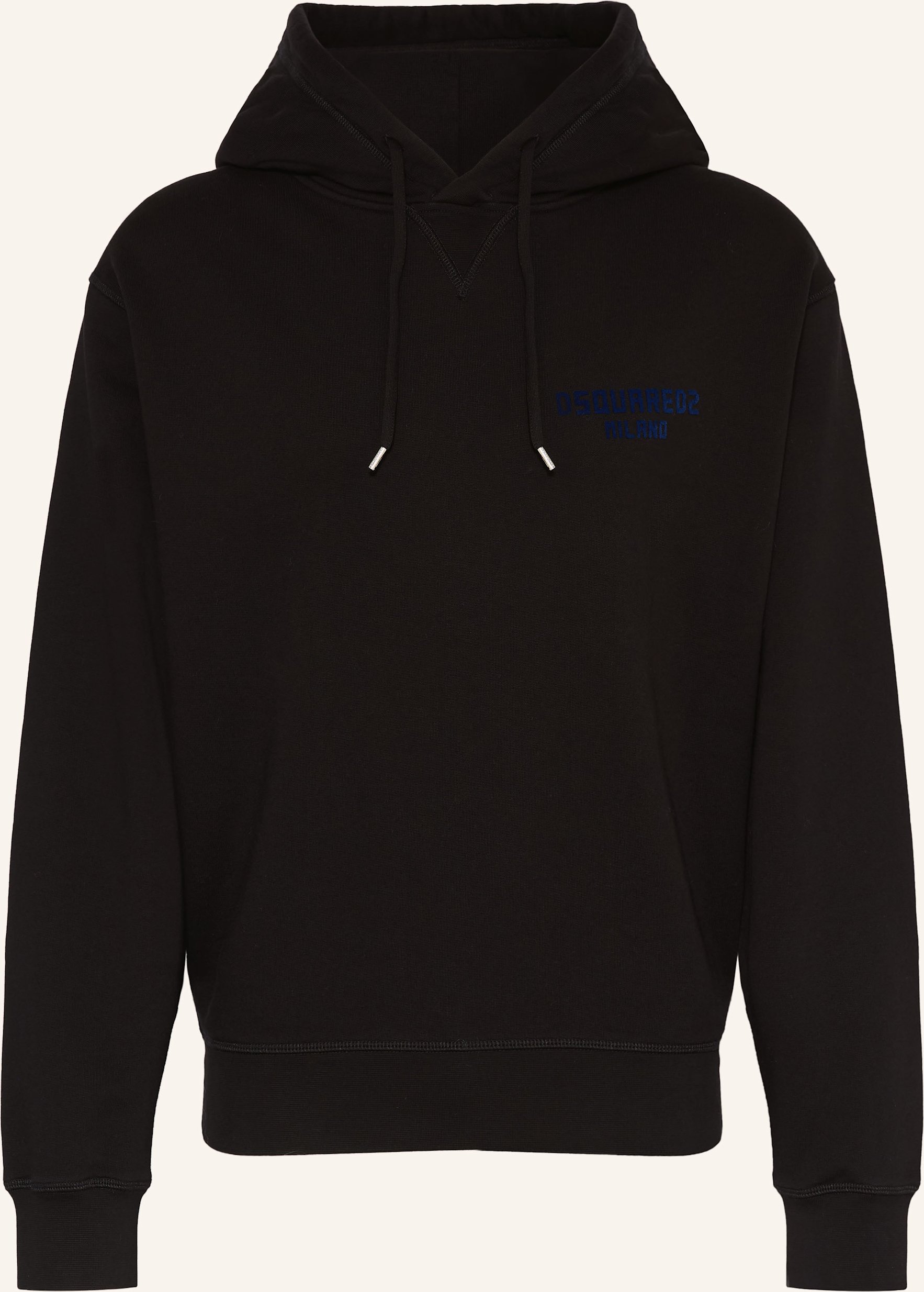 Thumbnail - dsquared2 Hoodie Just Right Fit schwarz