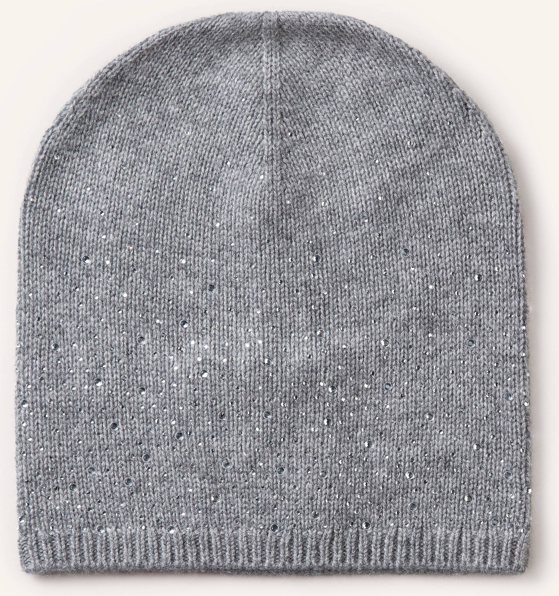 Thumbnail - Darling Harbour Mütze Mit Cashmere Und Schmucksteinen grau