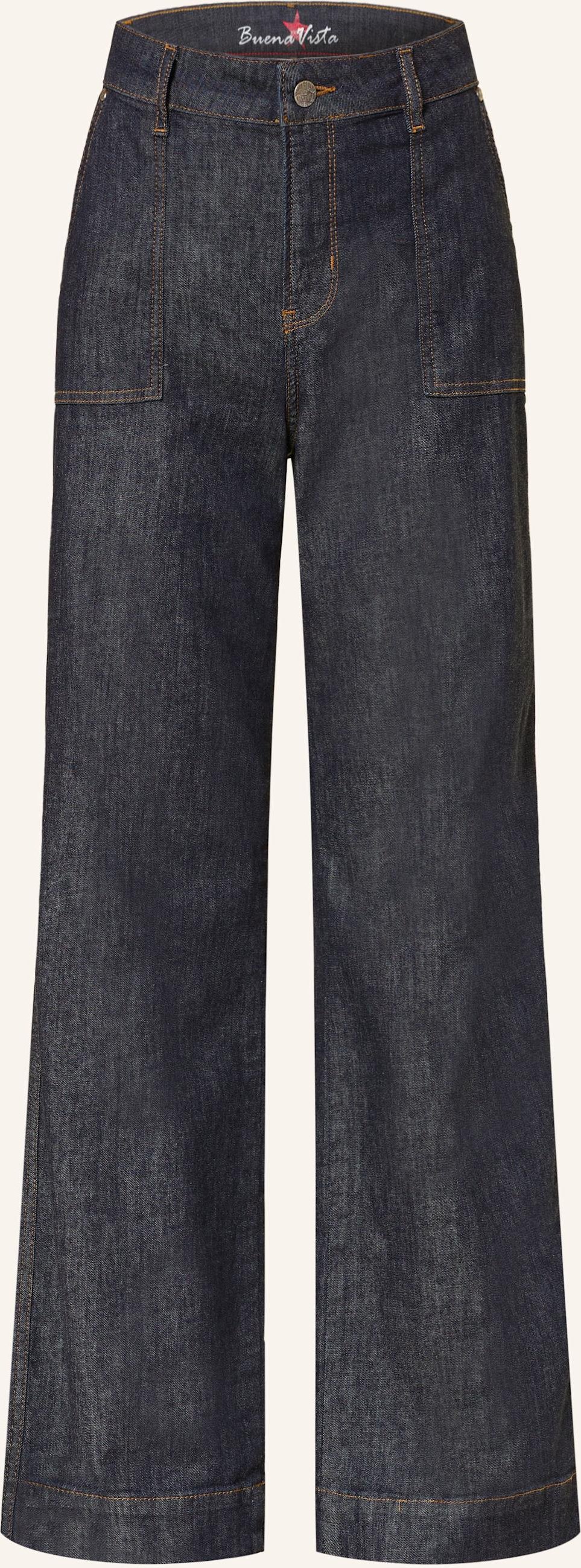 Buena Vista Wide Leg Jeans blau