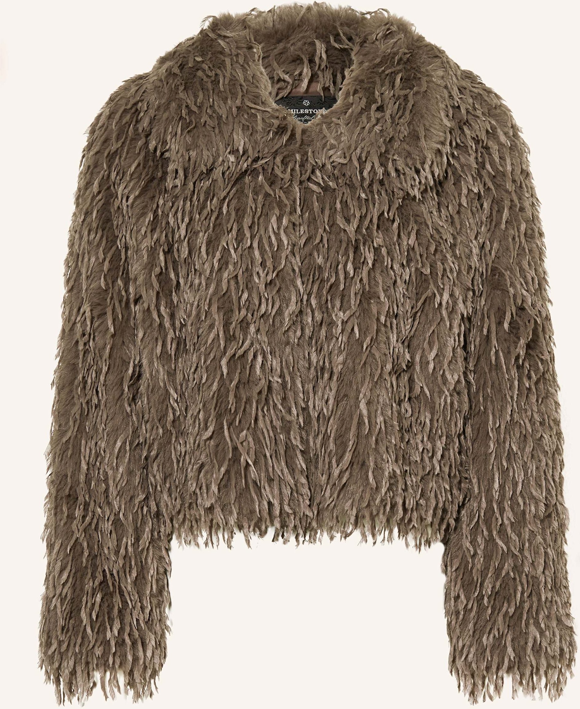 Milestone Kunstfelljacke Mswhitney beige