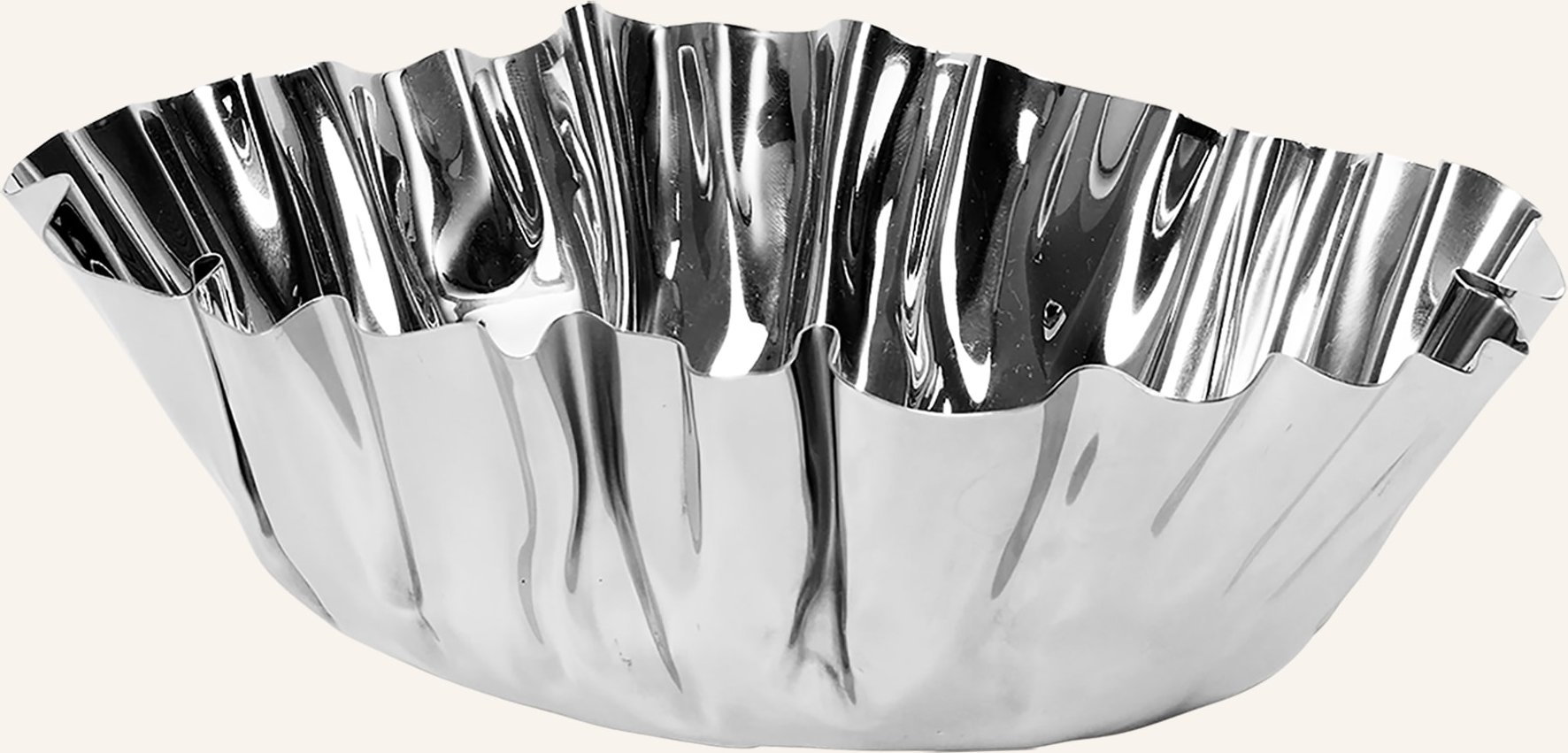 Ferm Living Schale Tydra silber