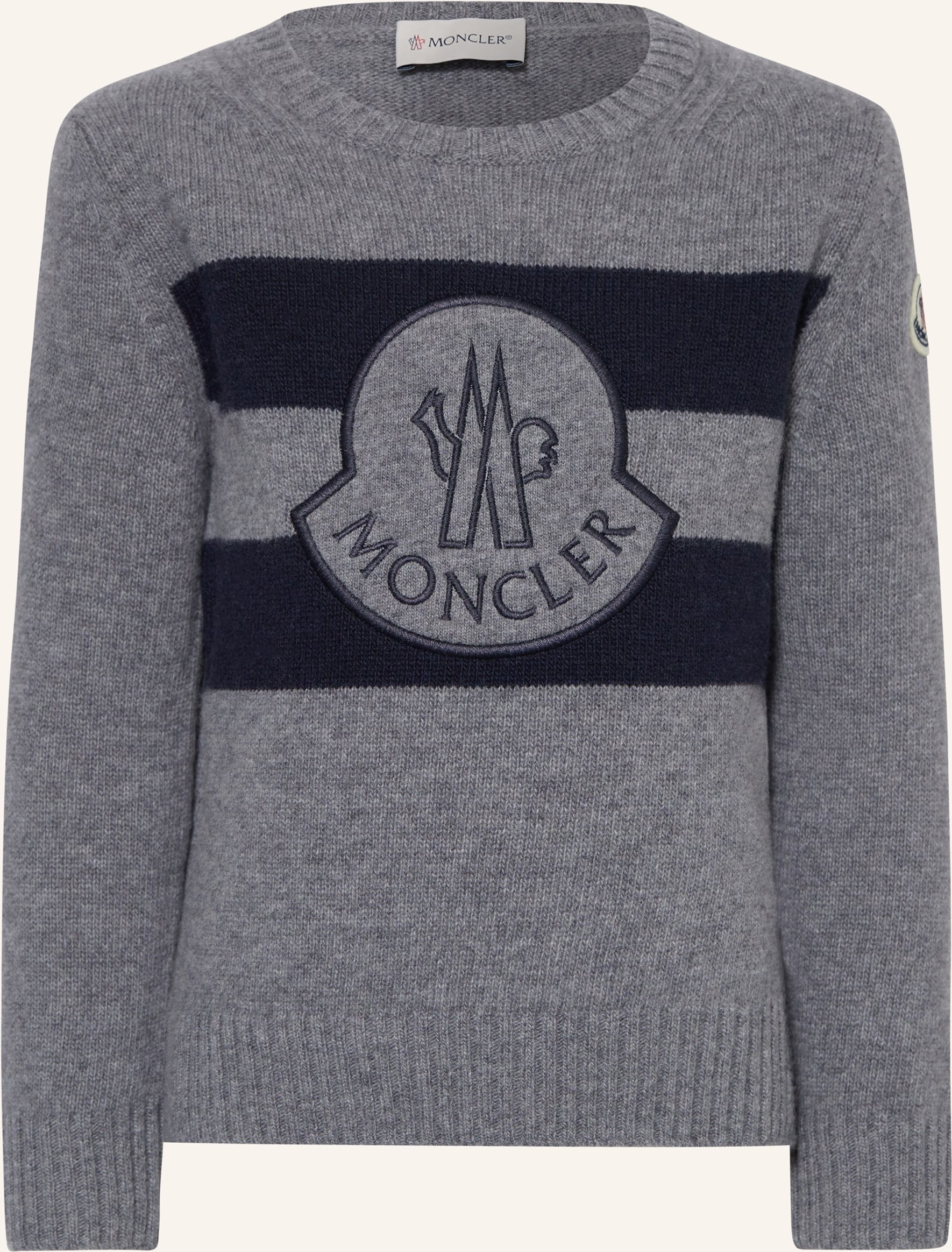 Moncler Enfant Pullover grau