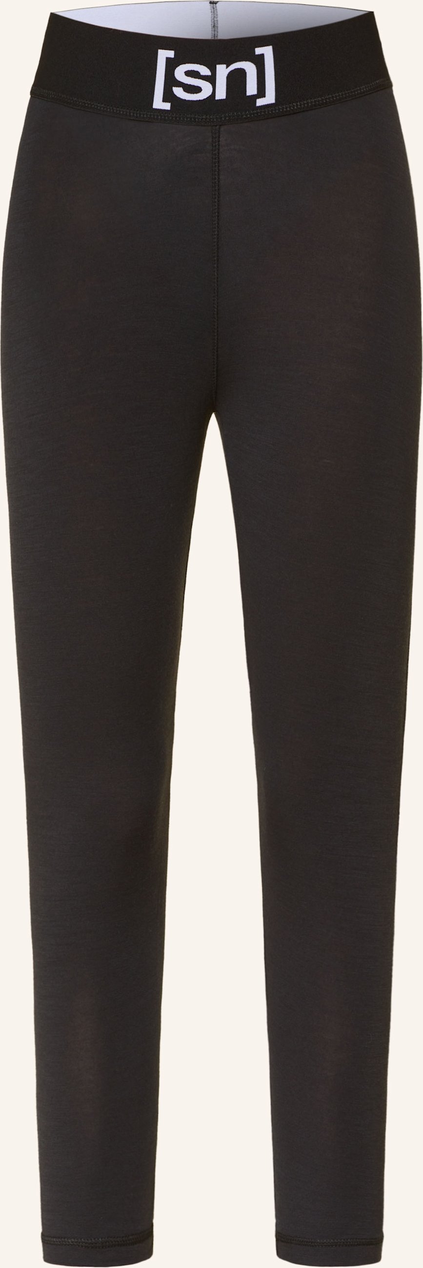 Super.Natural 3/4-Tight Tundra 175 Mit Merinowolle schwarz