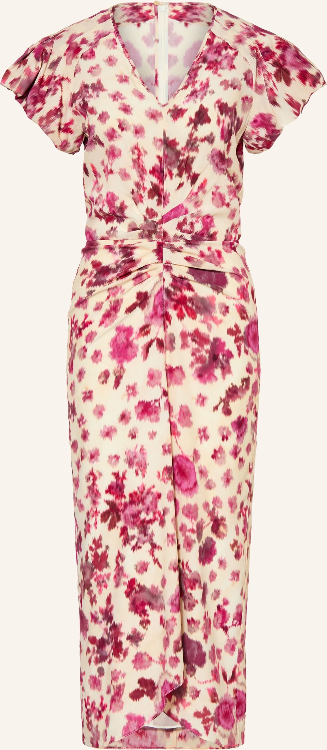 Isabel Marant Cocktailkleid Terenae Aus Seide rosa